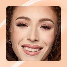 Close-up of model wearing Wonder Snatch(TM) Concealer in Shade 03 Pale Cool.