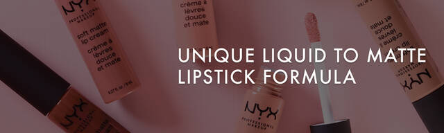 Unique liquid to Matte Lipstick formula!