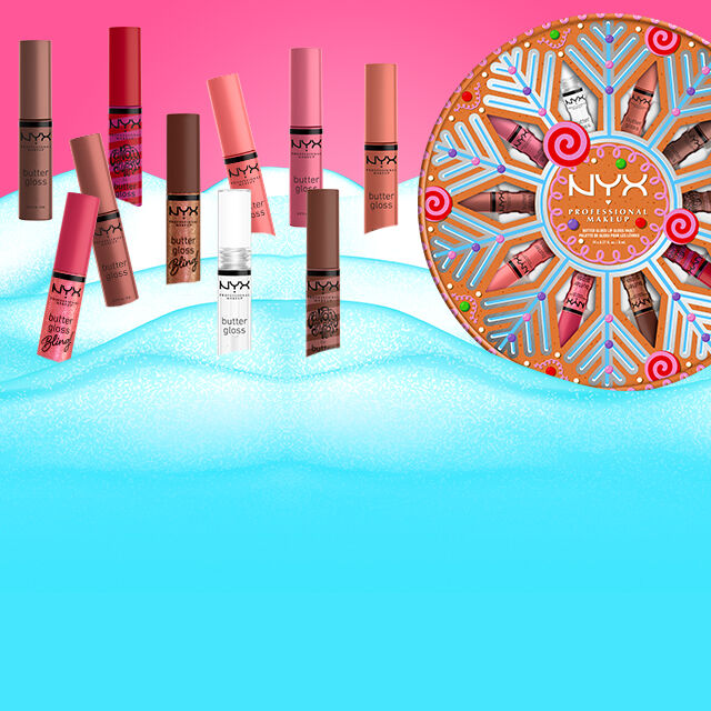 Fat Oil Gingerbread House Holiday Lip Kit | NYX Cosmetics