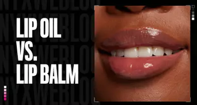 Lip oil vs. lip balm