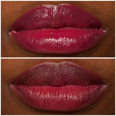 10 BERRY THIRSTY shade of Lip I.V. Hydrating Lip Gloss Stain for both shine and stain.