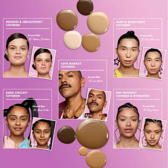 Brow thickening mascara