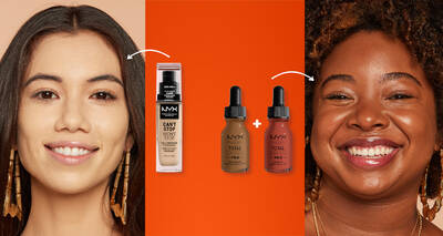 NYX foundation match and shade finder