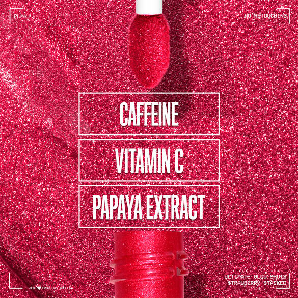 Liquid eyeshadow with vitamin c