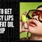 Get Glossy Lips with Lip Oil