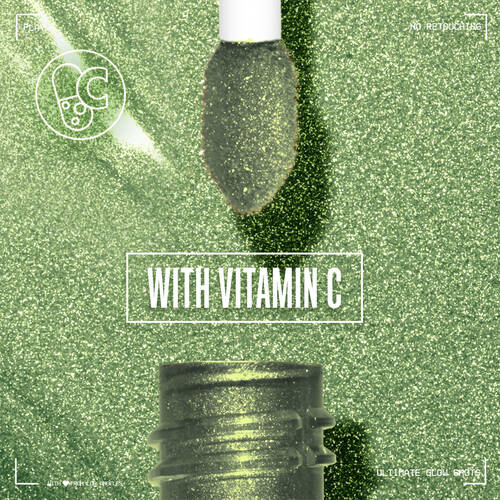 Liquid eyeshadow with vitamin c