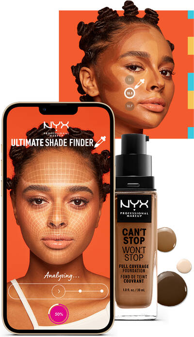 Fenty's foundation finder filter that helps you find your perfect