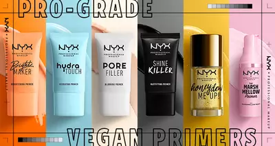 Pro Grade vegan Primers! Primer 101 with NYX Professional Makeup