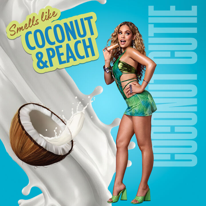 COCONUT CUTIE: SMELLS LIKE COCONUT & PEACH