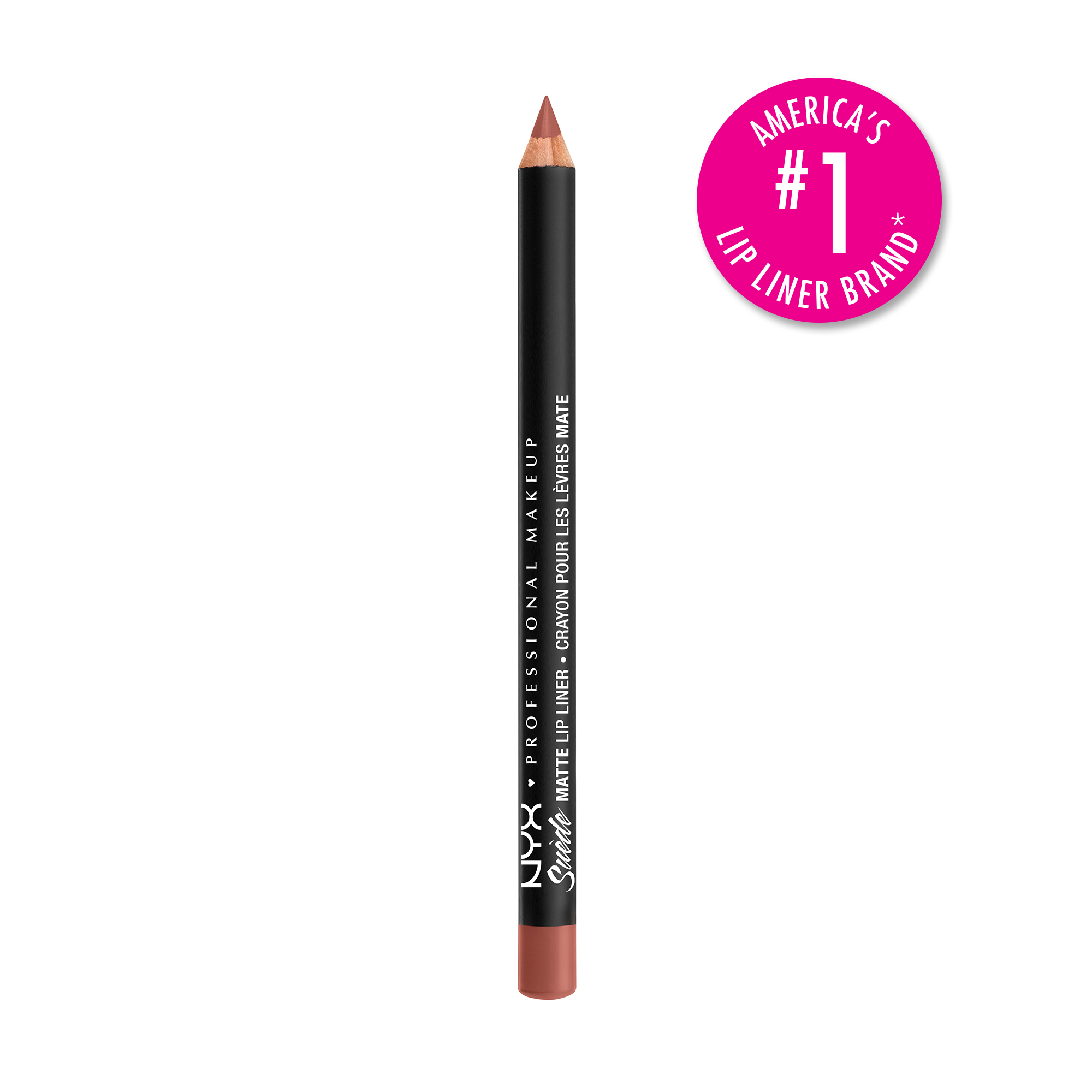 NYX Professional Makeup Suede Matte Lip Liner Pencil Free Spirit 6$