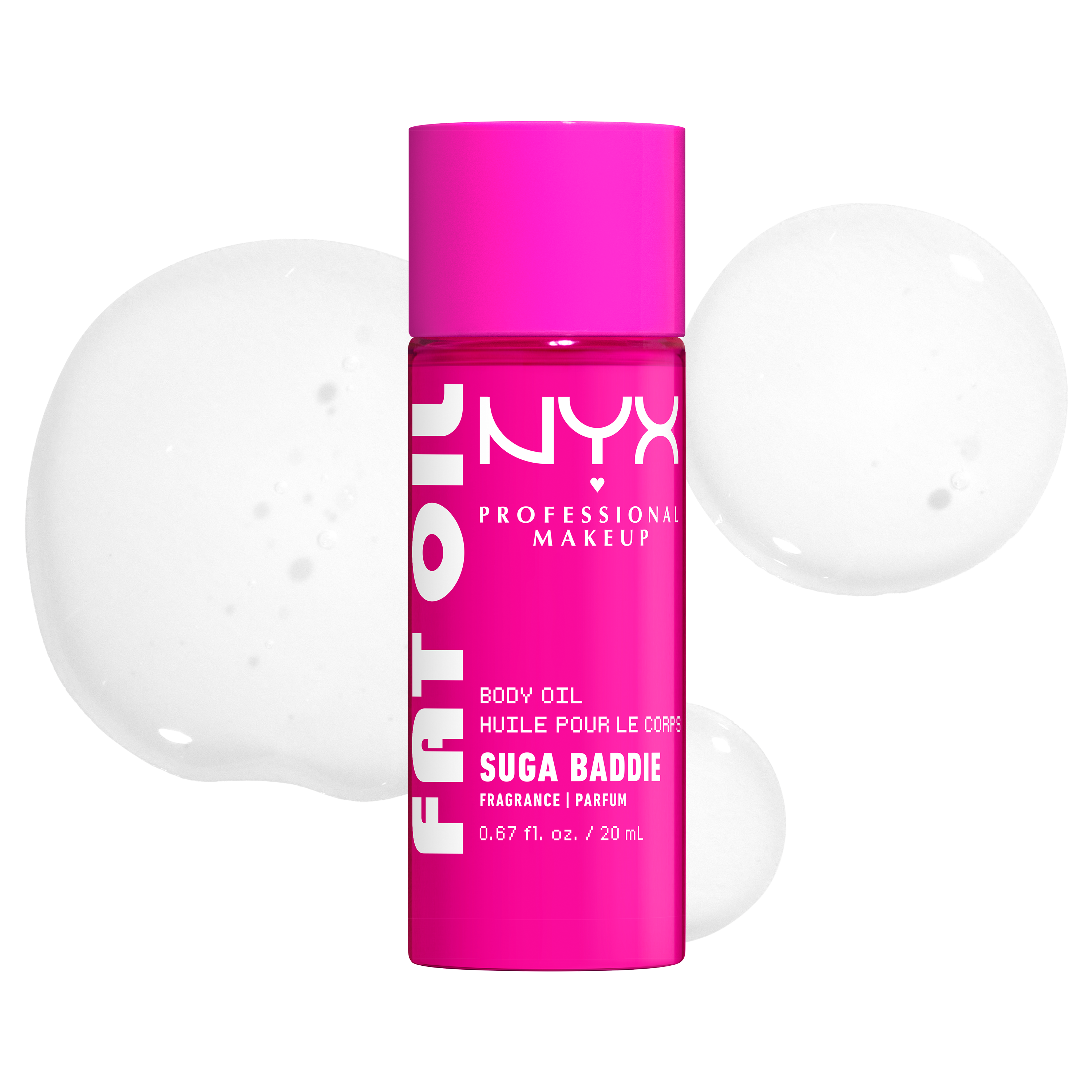 NYX Professional Makeup Fat Oil Body Oil Suga Baddie Vanilla Body Oil 10$