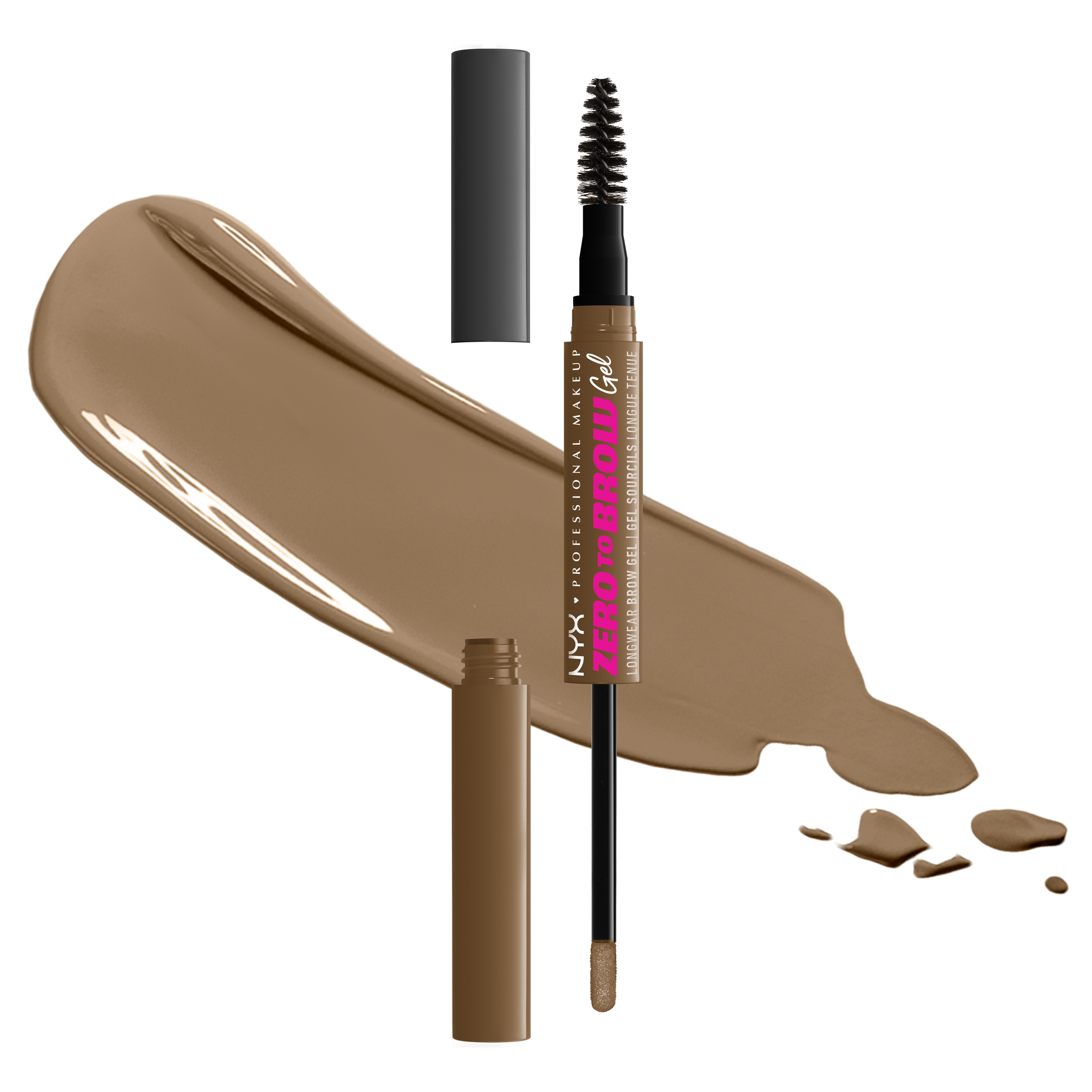 NYX Professional Makeup Zero-To-Brow Tinted Brow Gel Taupe 13$