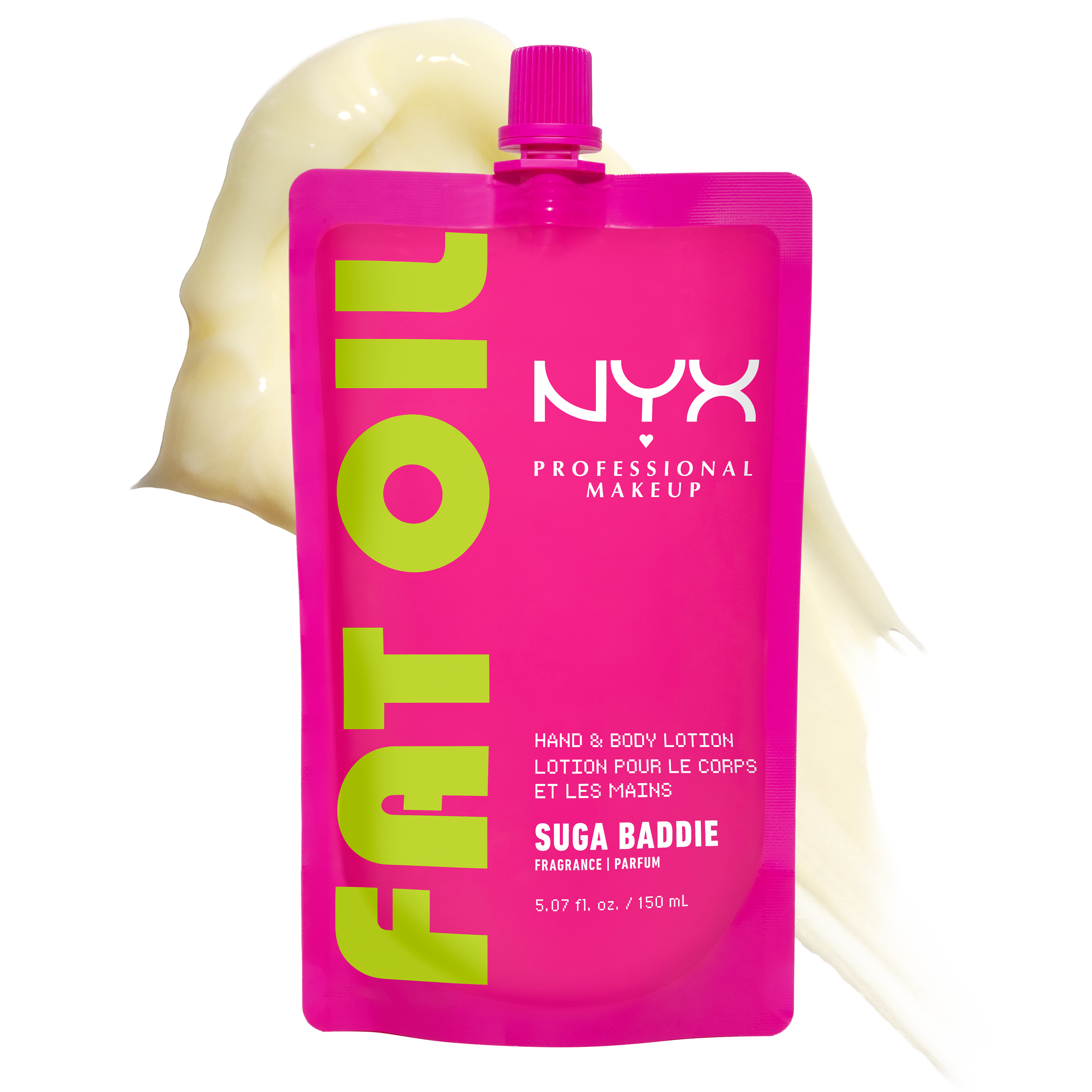 NYX Professional Makeup Vanilla Hand And Body Lotion - Suga Baddie Fat Oil 12$