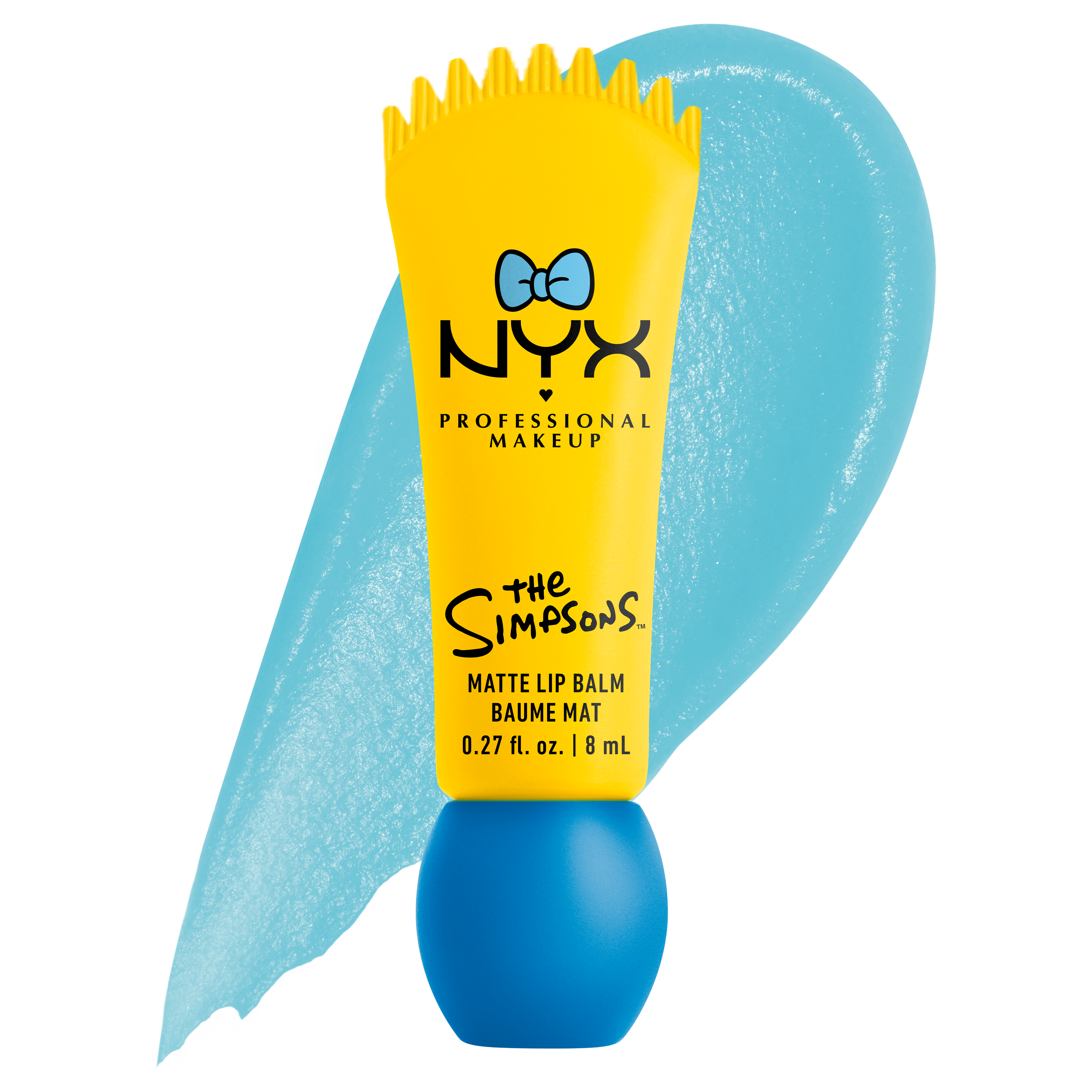 NYX Professional Makeup Simpson Smushy Matte Lip Balm Peekaboo Blue $10