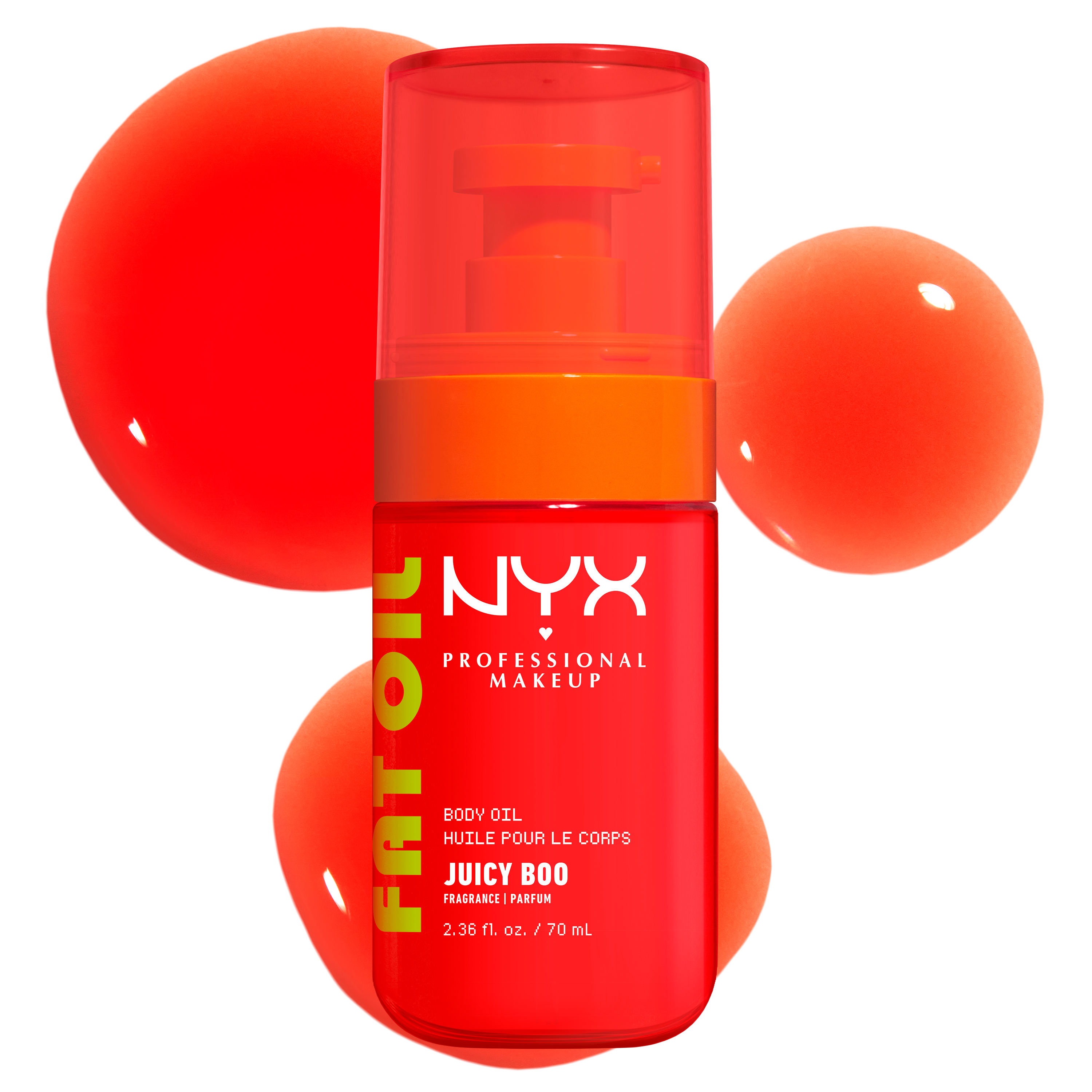 NYX Professional Makeup Fat Oil Body Oil Juicy Boo - Citrus Body Oil 18$