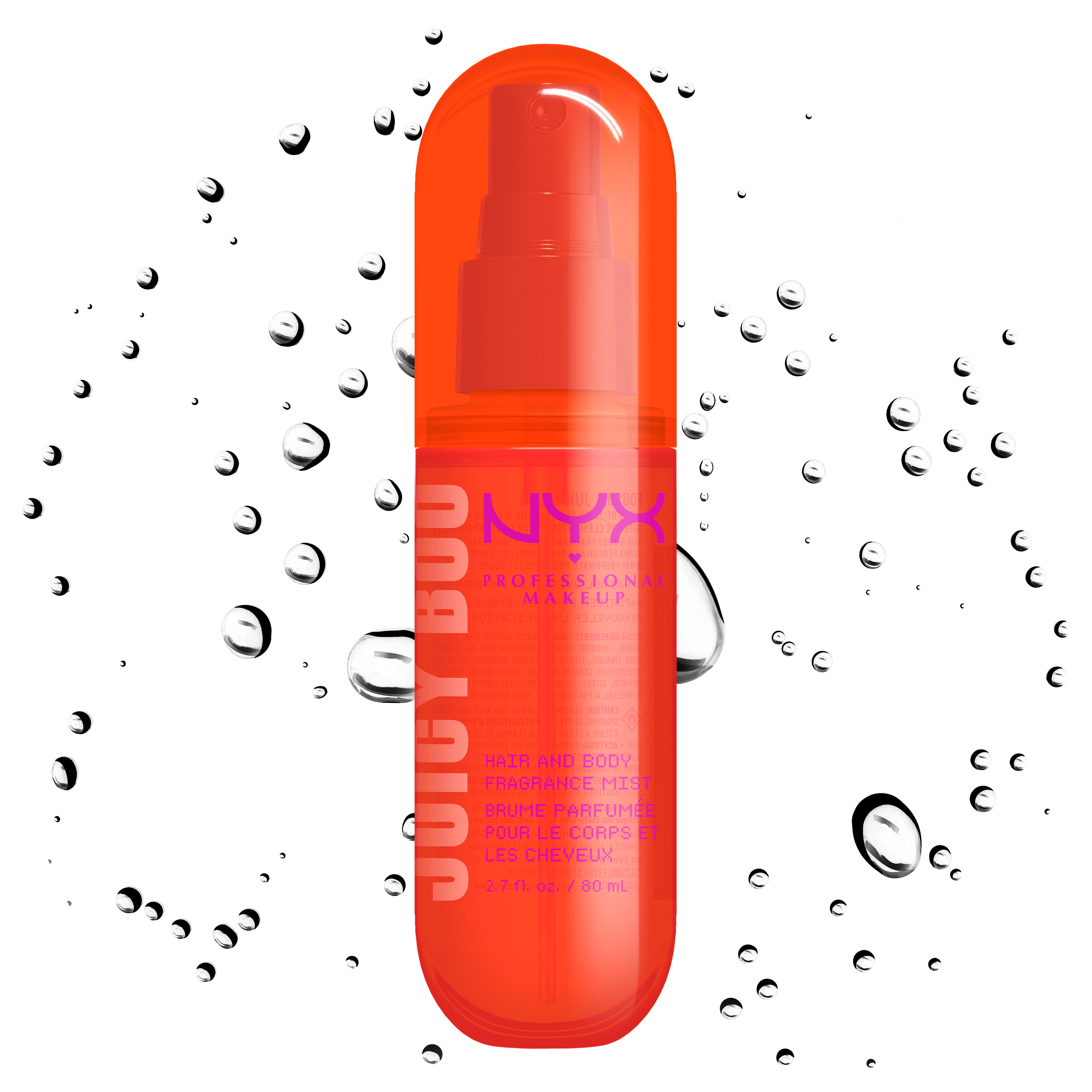 NYX Professional Makeup Juicy Boo Hair Body Fragrance Mist 15$