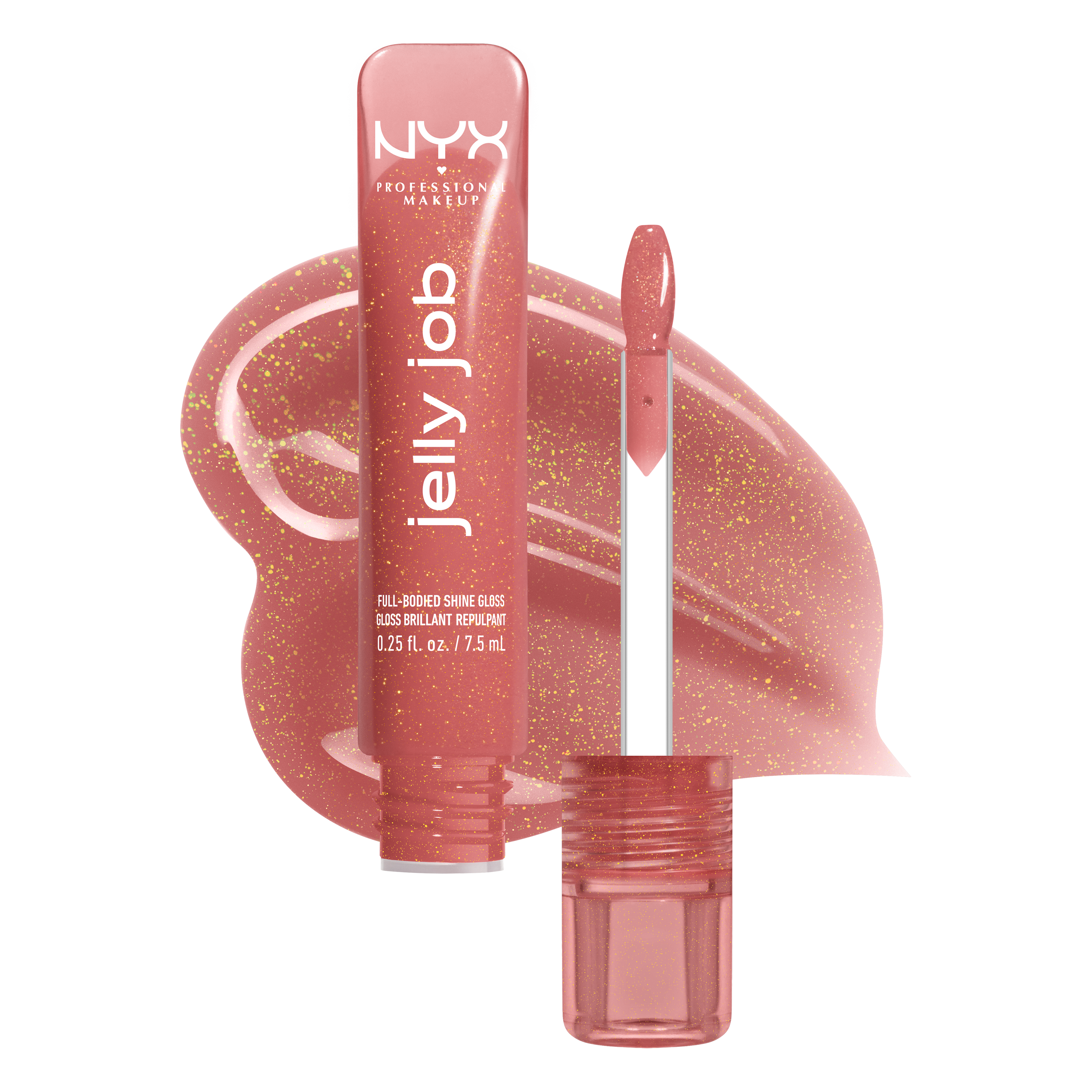 NYX Professional Makeup Jelly Job Full-Bodied Shine Gloss Honey Its Jelly 12$
