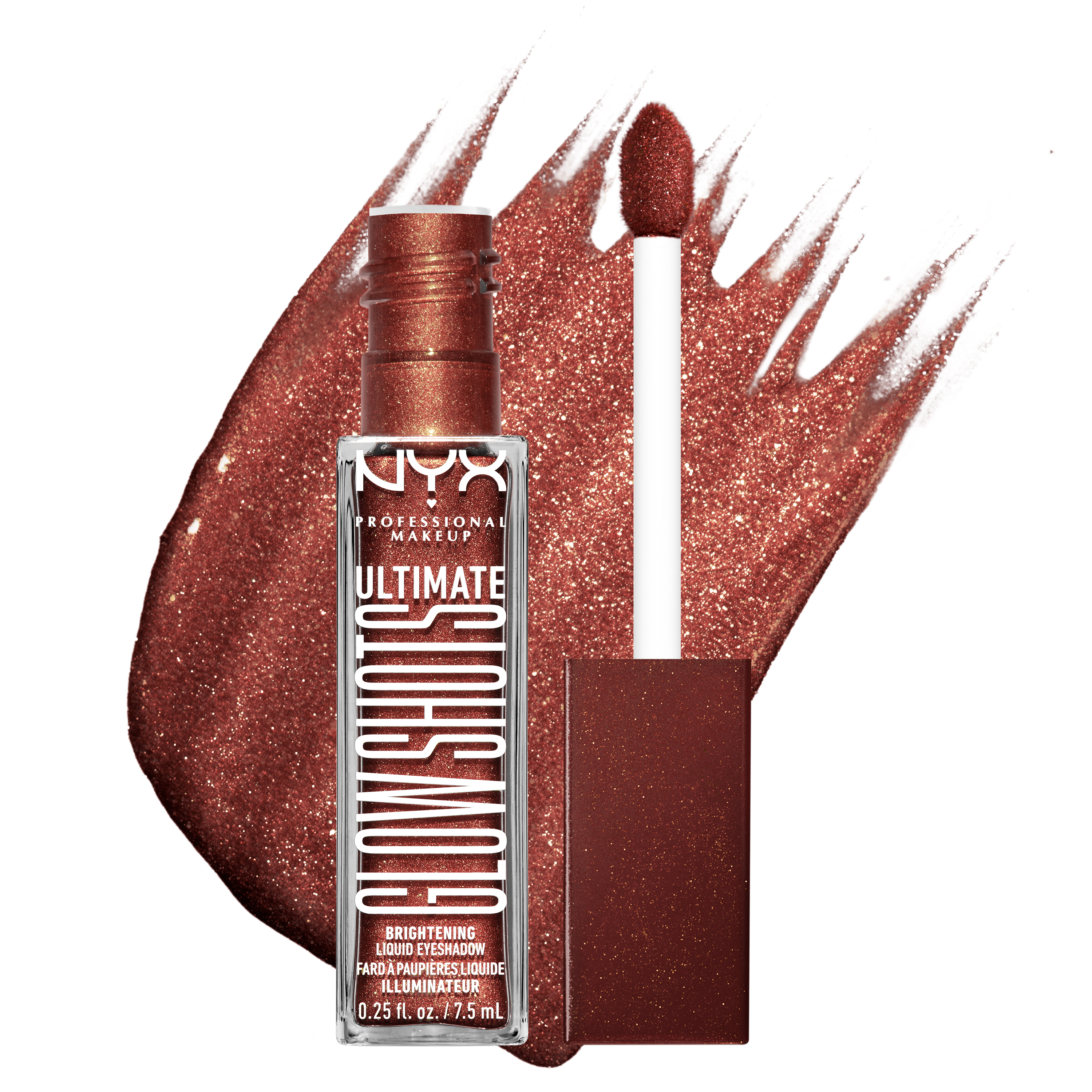 NYX Professional Makeup Liquid Eyeshadowultimate Glow Shot  Ix Fig