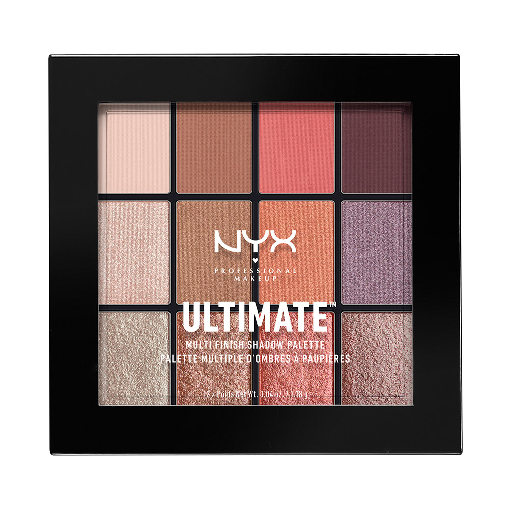 NYX Professional Makeup Ultimate Multi-Finish Shadow Palette Sugar High 18$