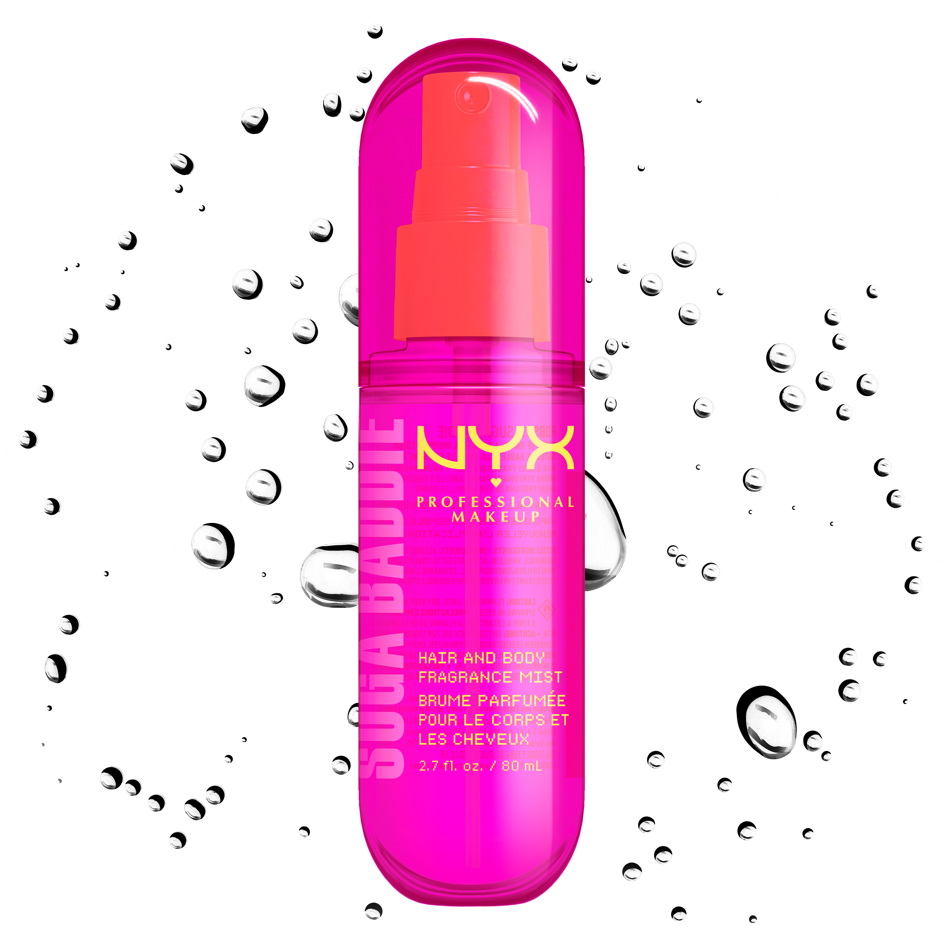 NYX Professional Makeup Suga Baddie Hair Body Fragrance Mist 15$