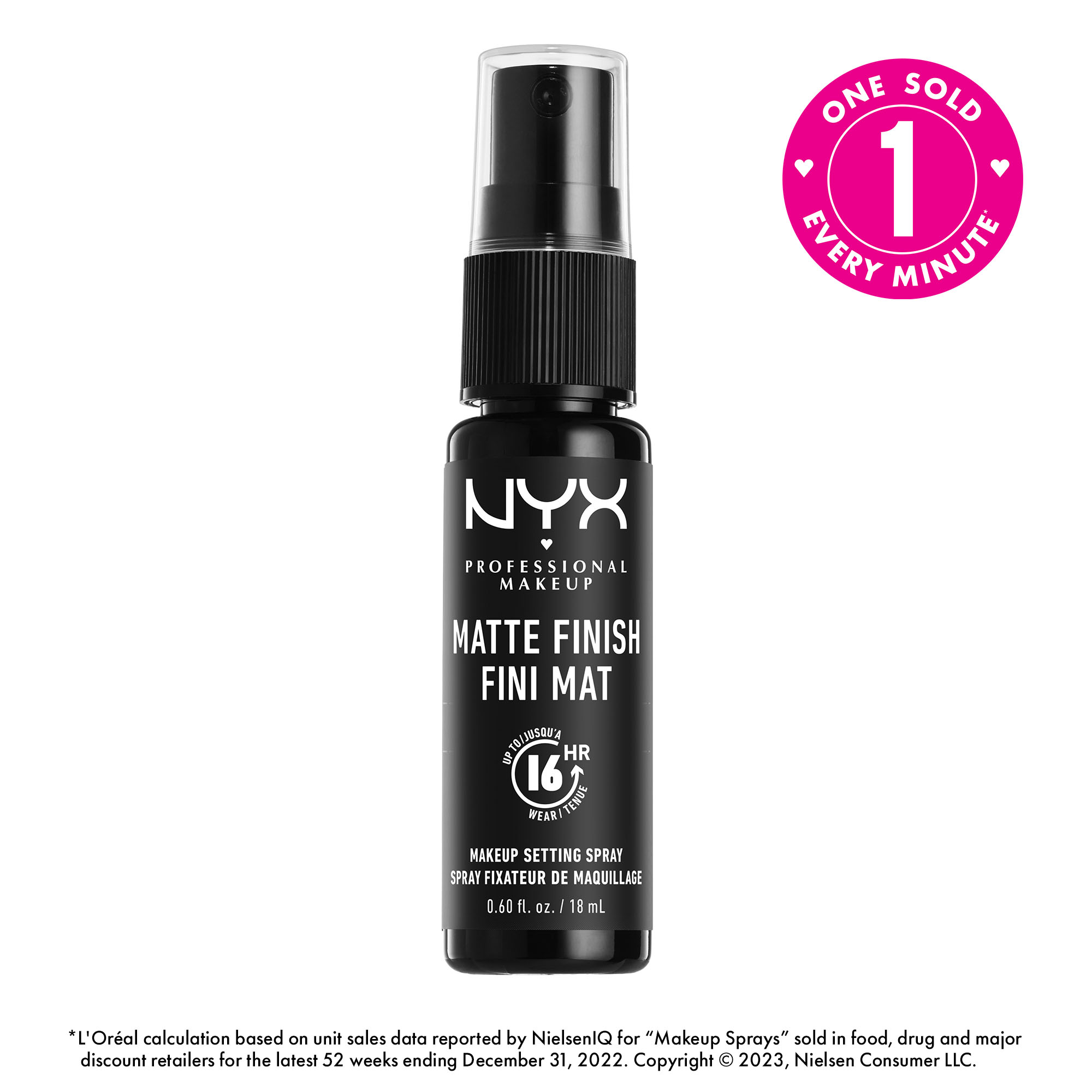 Mini Matte Setting Spray TravelSize NYX Professional Makeup