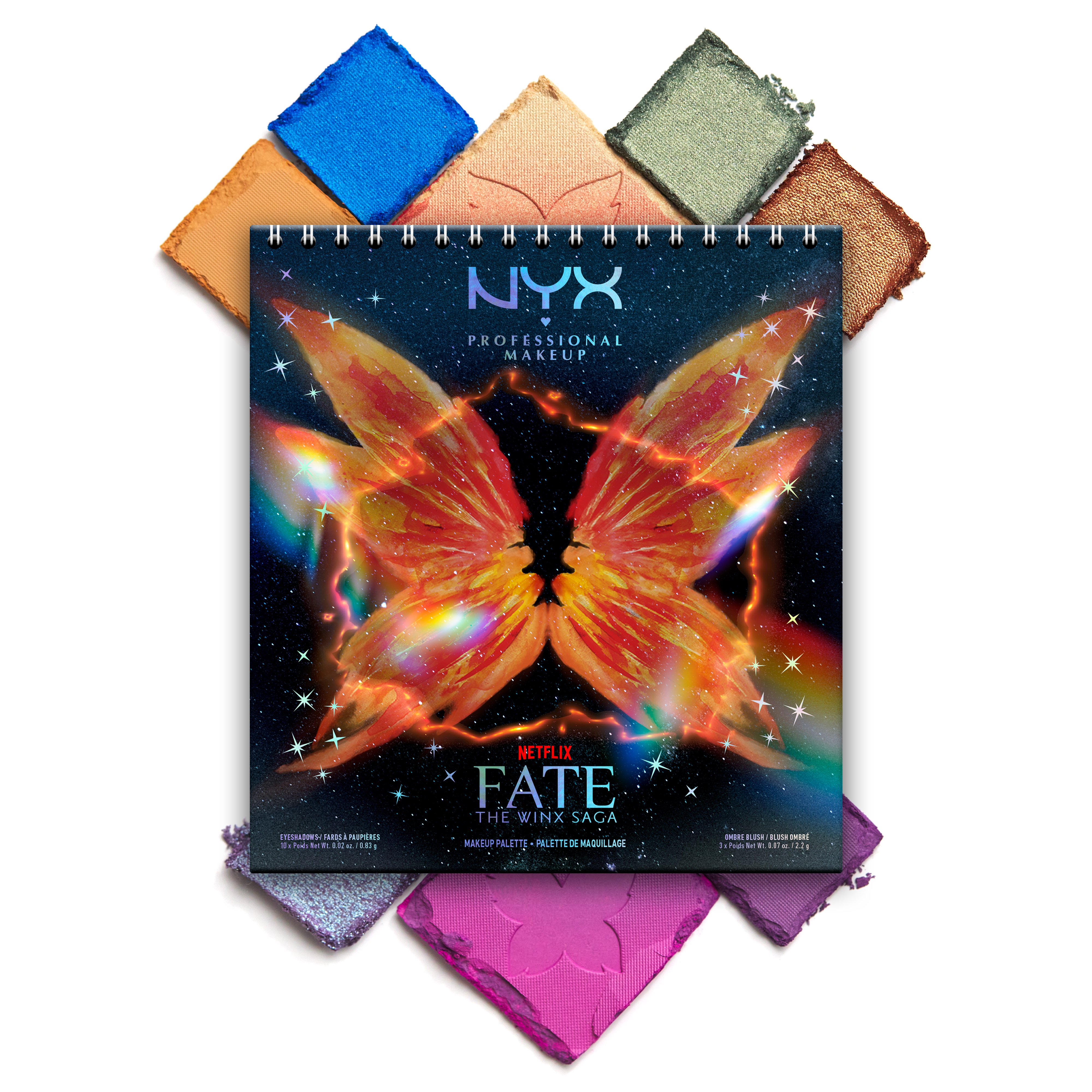 Fate The Winx Saga Fairy Makeup Palette NYX Professional Makeup