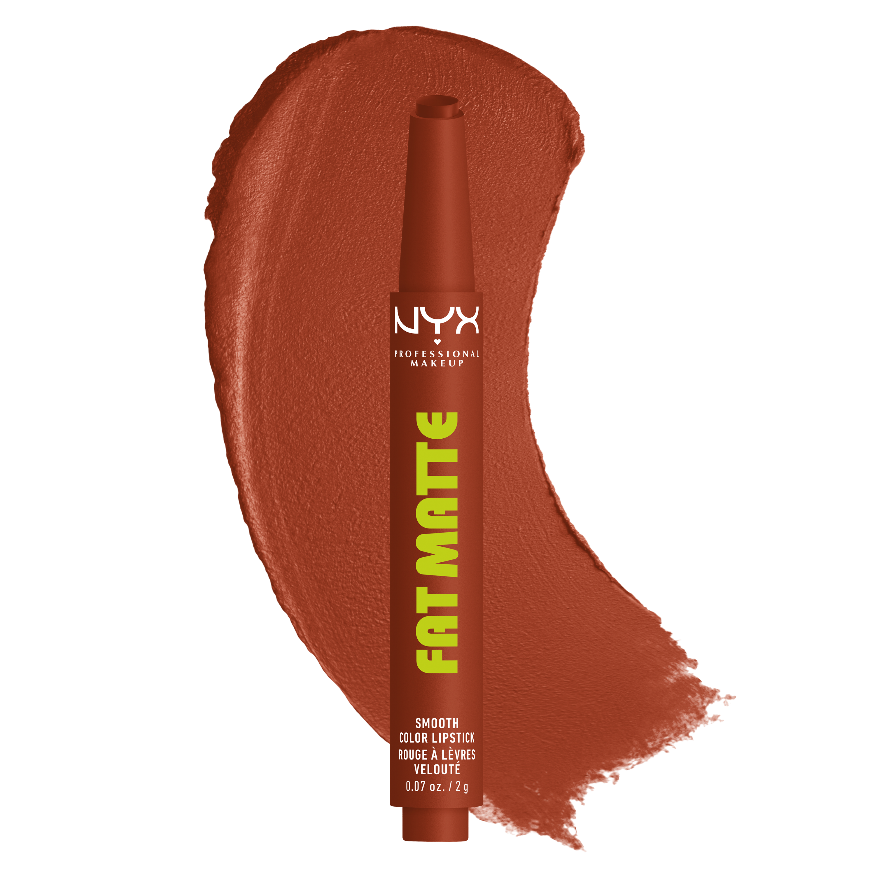 NYX Professional Makeup Matte Lipstick Pen - Fat Matte Smooth Color Lipstick | Beary Nude