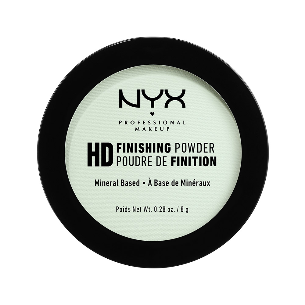 NYX Professional Makeup High Definition Finishing Powder | Mint Green
