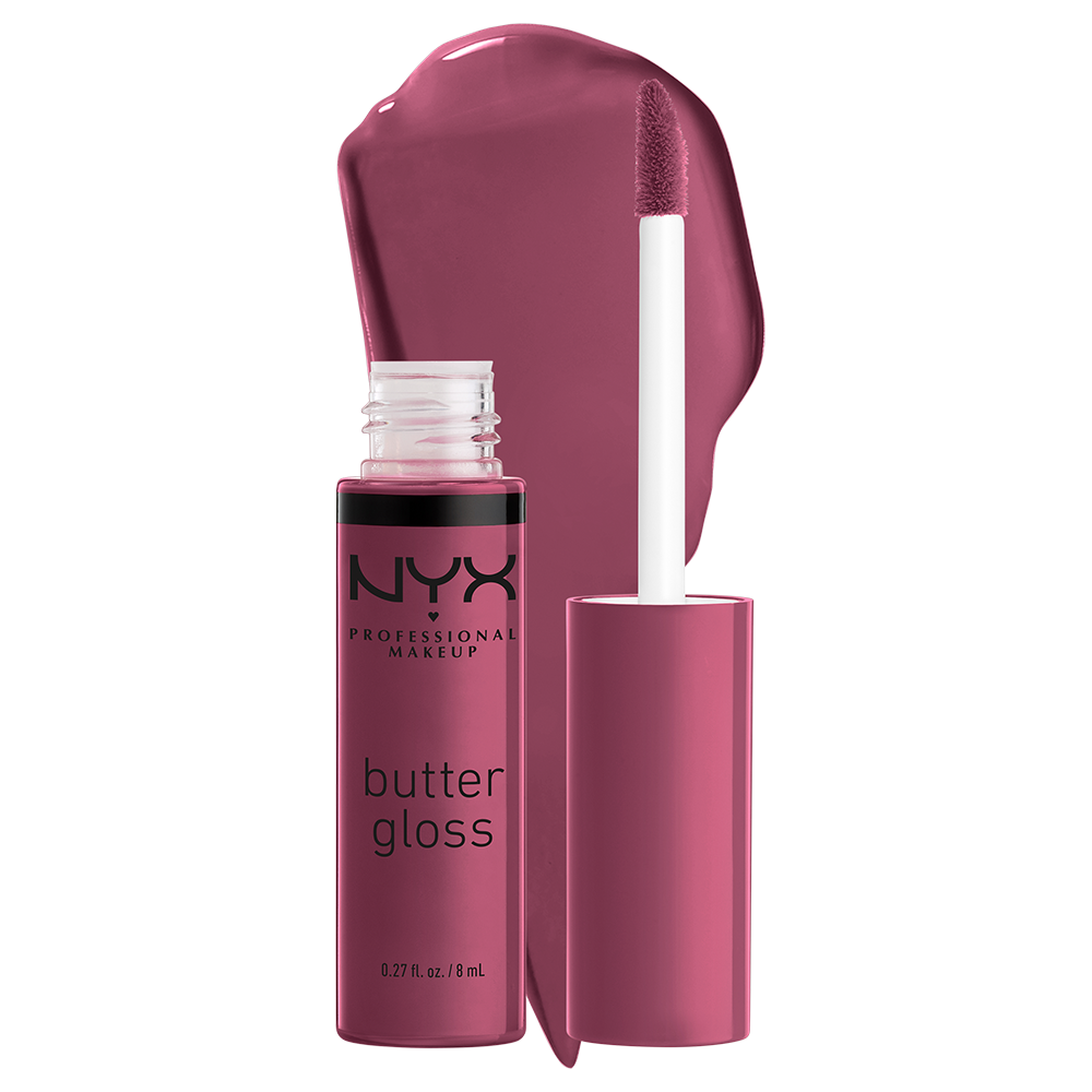 NYX Professional Makeup Butter Gloss Non-Sticky Lip Gloss Cranberry Pie 6$