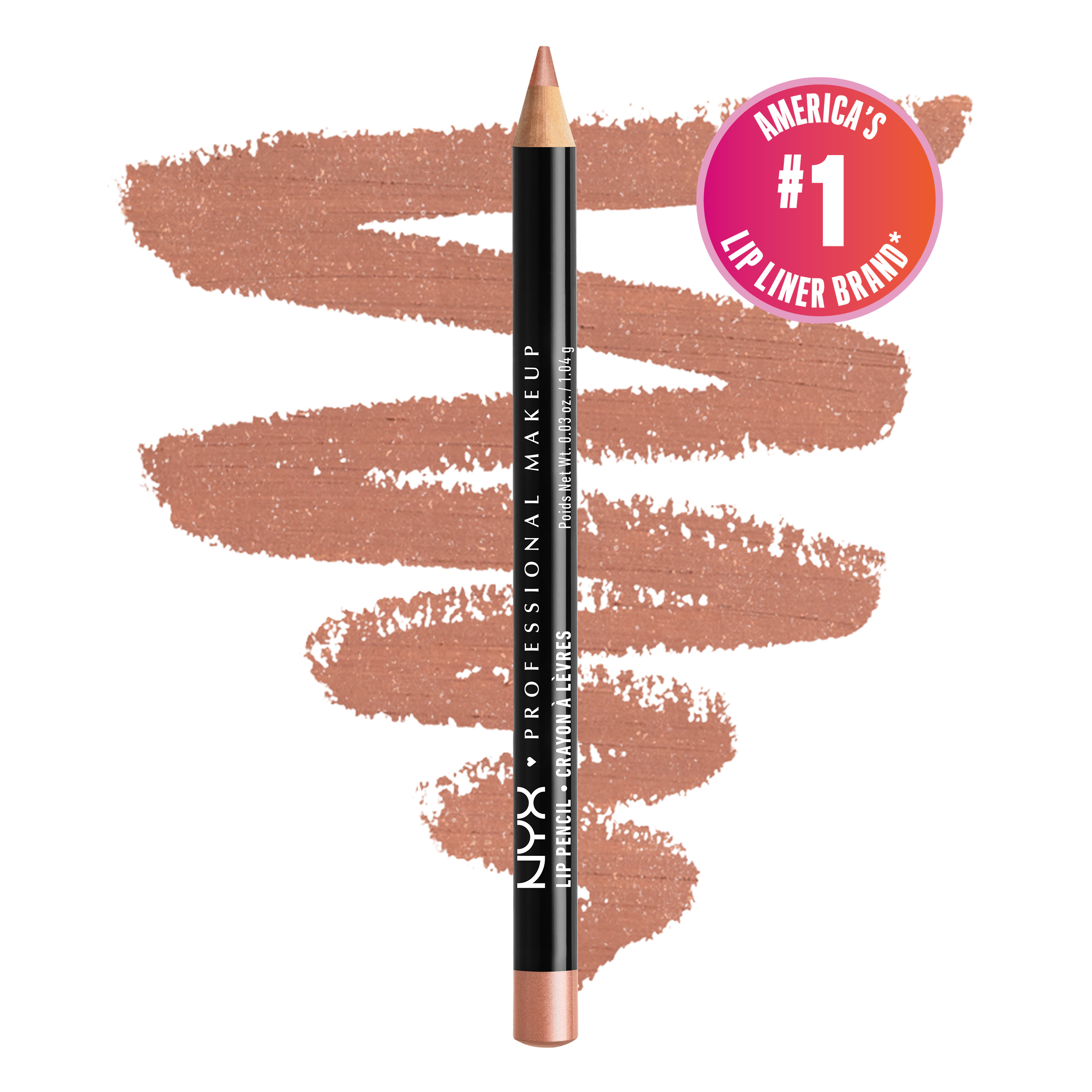 NYX Professional Makeup Slim Lip Pencil Creamy Lip Liner Beige 6$