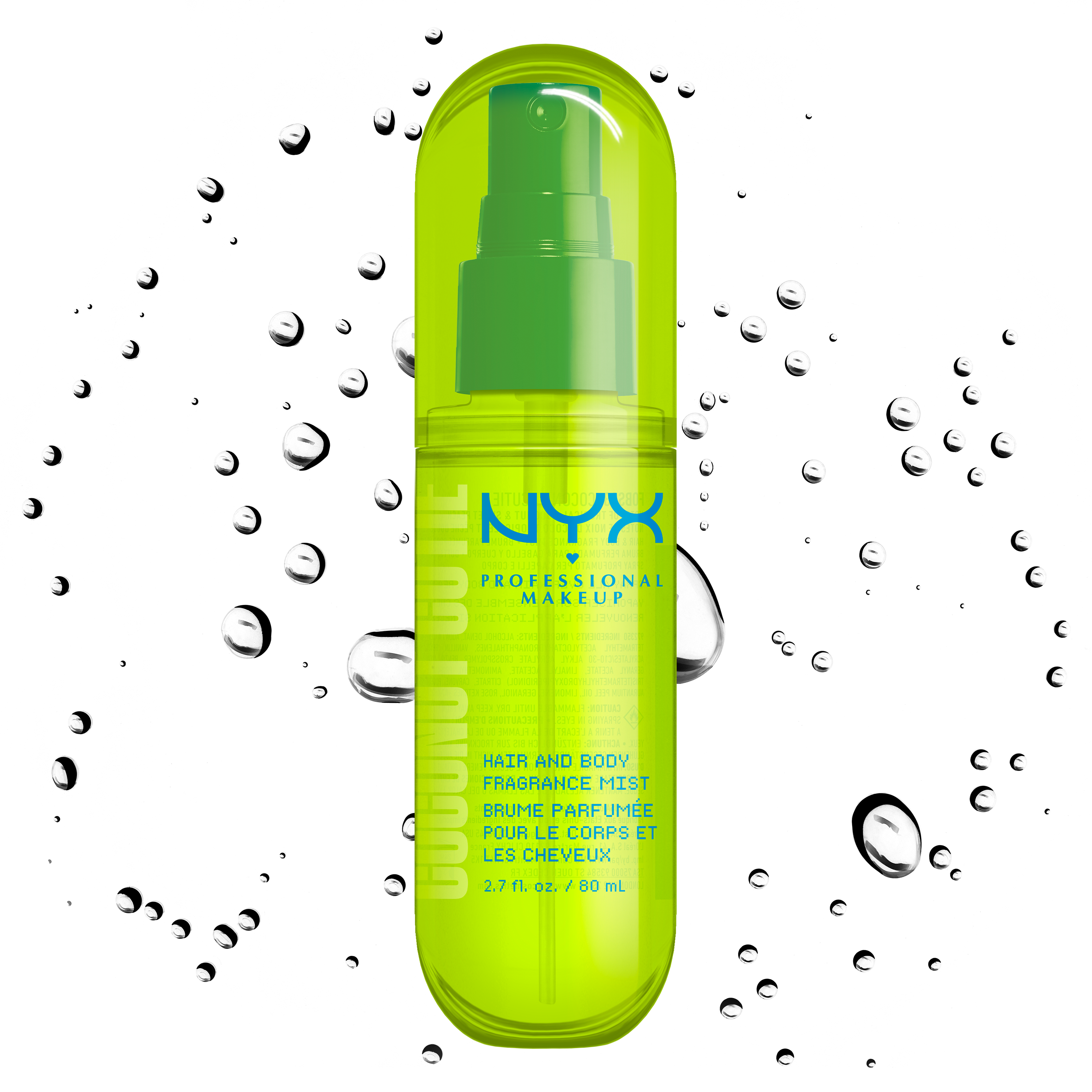 NYX Professional Makeup Coconut Cutie Hair  Body Fragrance Mist    15$