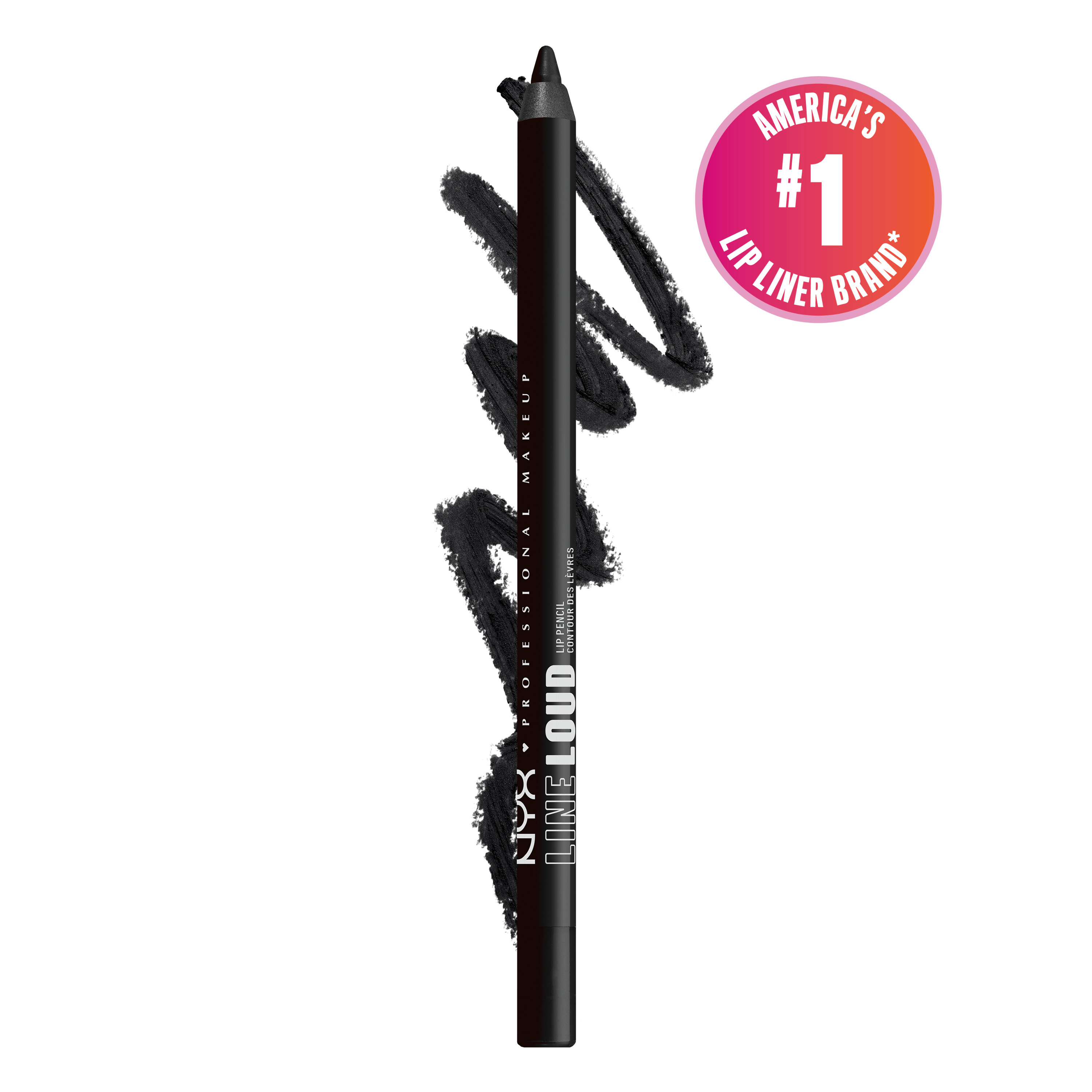 NYX Professional Makeup Lip Liner Line Loud Lip Pencil Evil Genius 8$