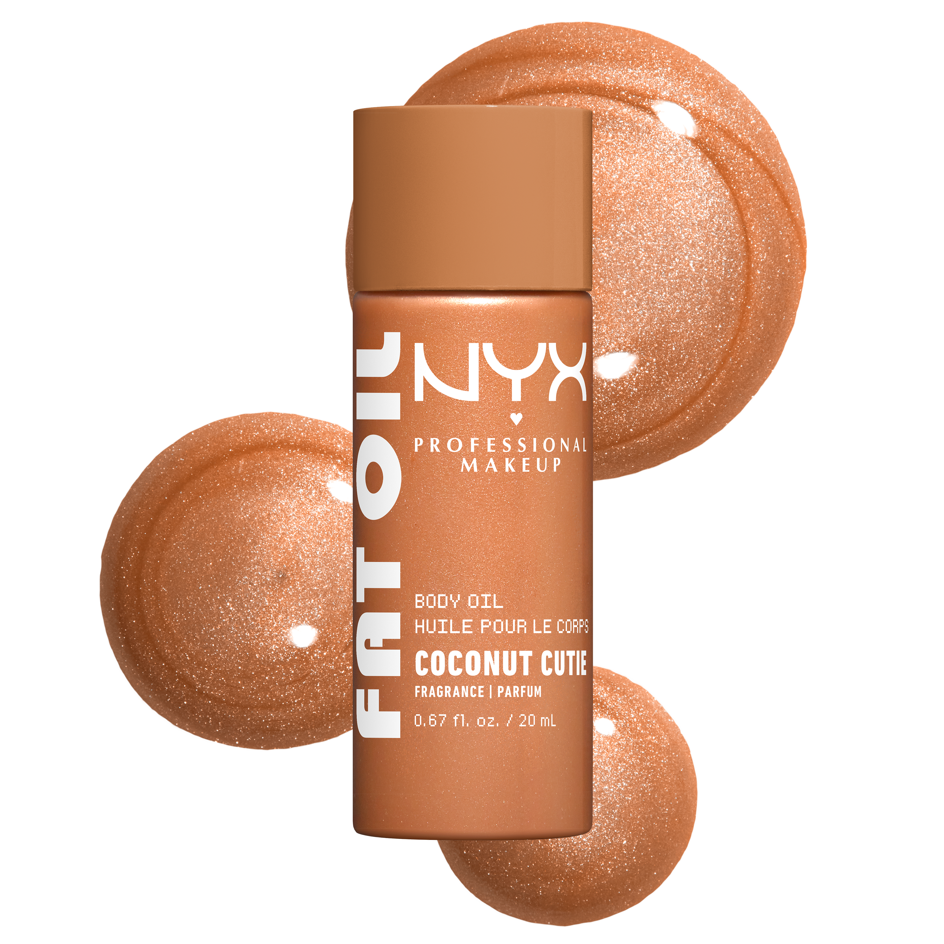 NYX Professional Makeup Fat Oil Body Oil Coconut Cutie Coconut Body Oil 10$