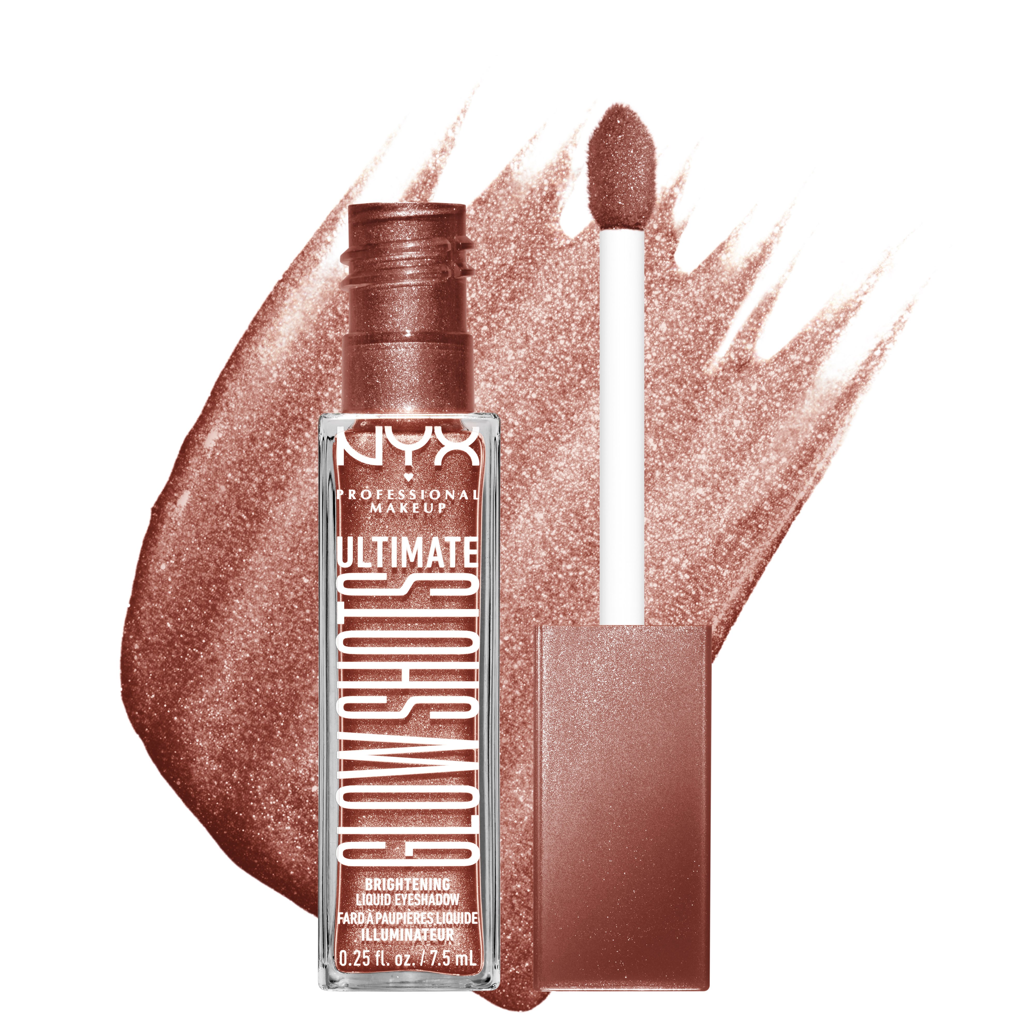 NYX Professional Makeup Liquid Eyeshadowultimate Glow Shot  Mango Moment