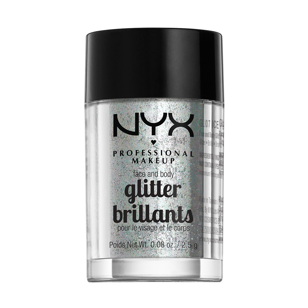 NYX Professional Makeup Loose Face Body Glitter Ice 7$