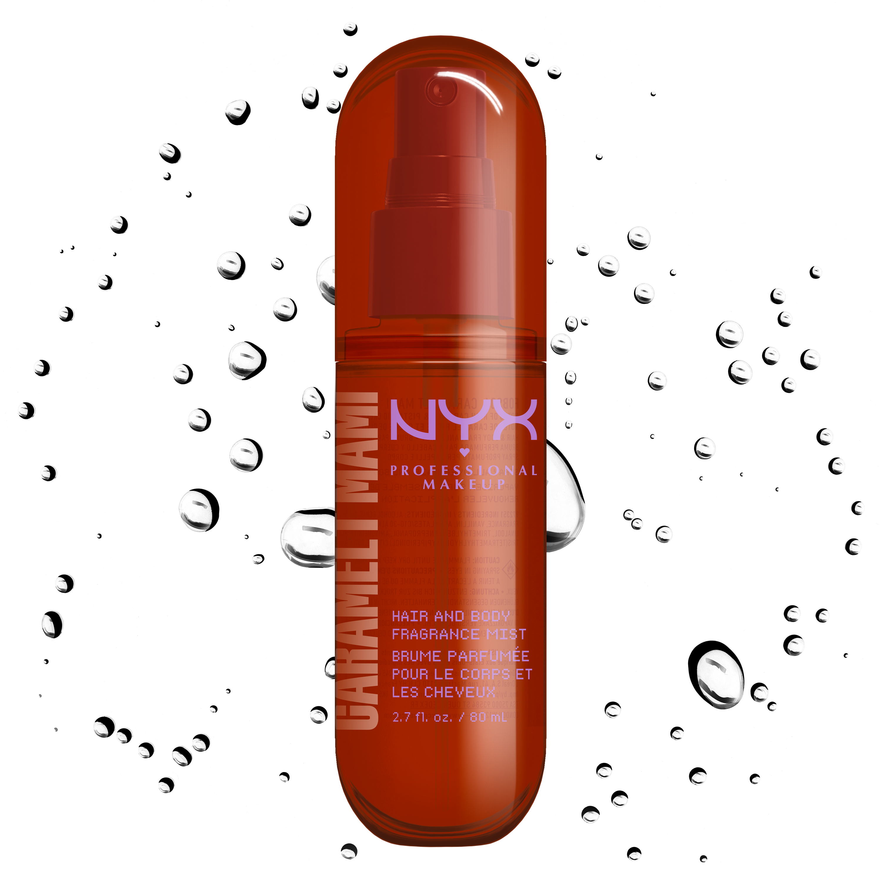 NYX Professional Makeup Caramelt Mami Hair  Body Fragrance Mist  15$