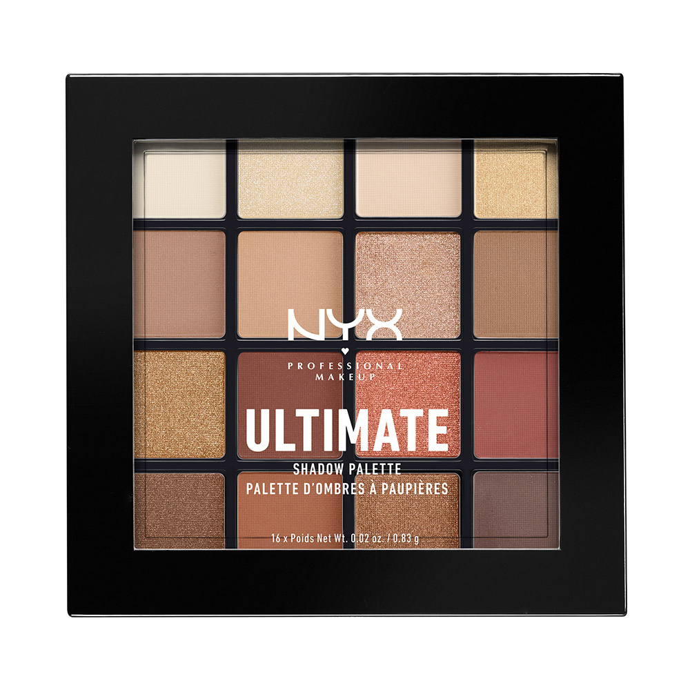 NYX Professional Makeup Ultimate Color Palette Warm Neutrals 18$