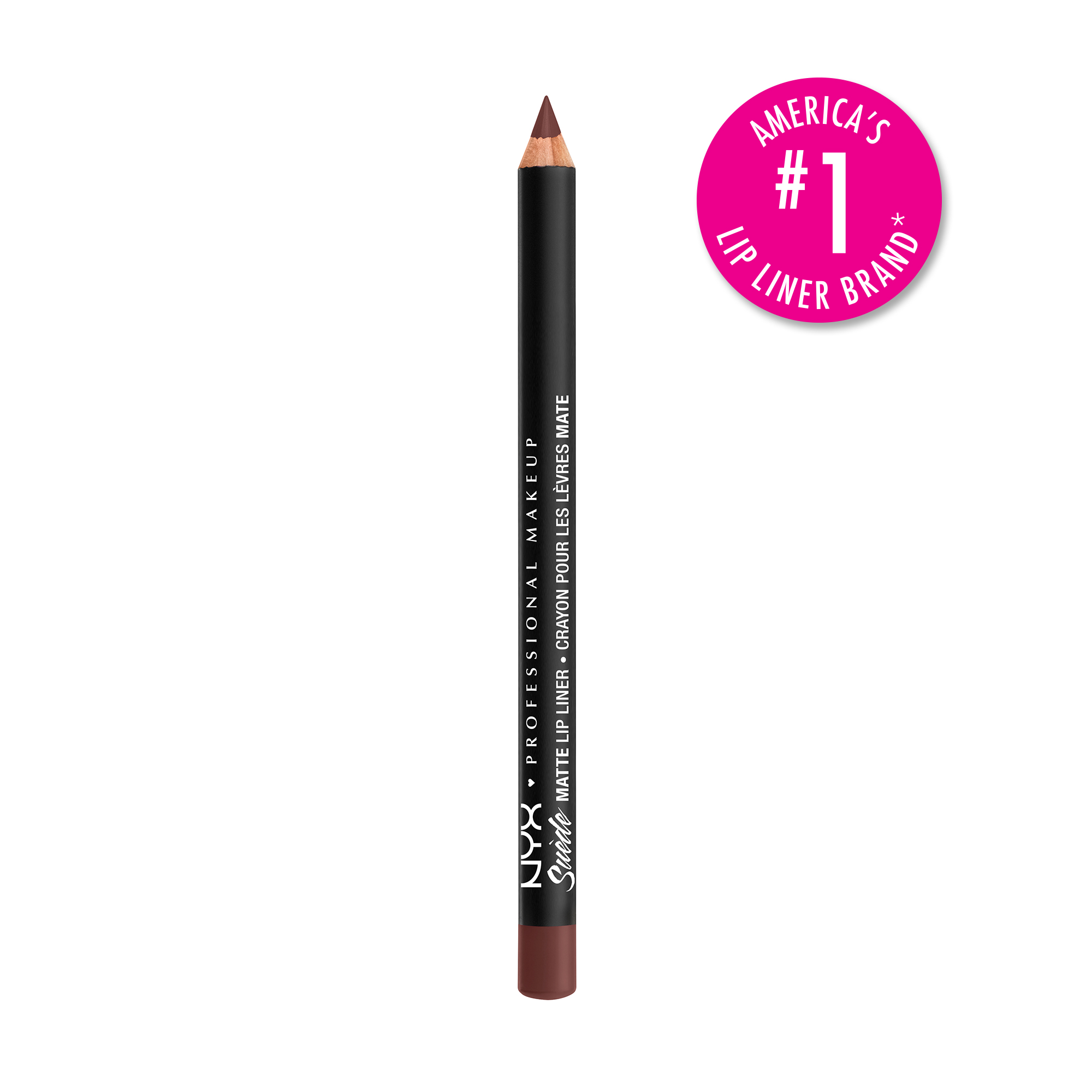 NYX Professional Makeup Suede Matte Lip Liner Pencil Cold Brew 6$