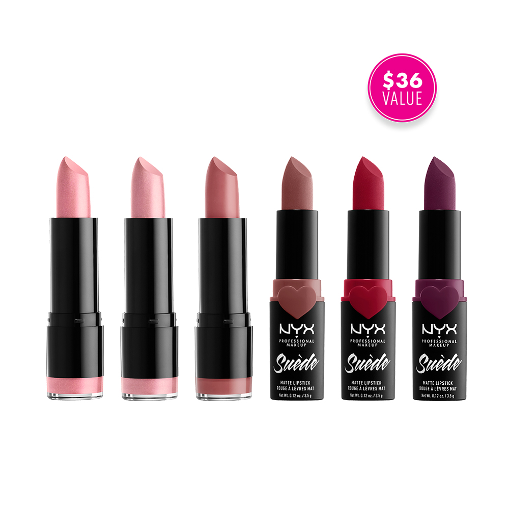 Lipstick Lover Bundle Nyx Professional Makeup Now available in a range of fresh new hues, these. lipstick lover bundle