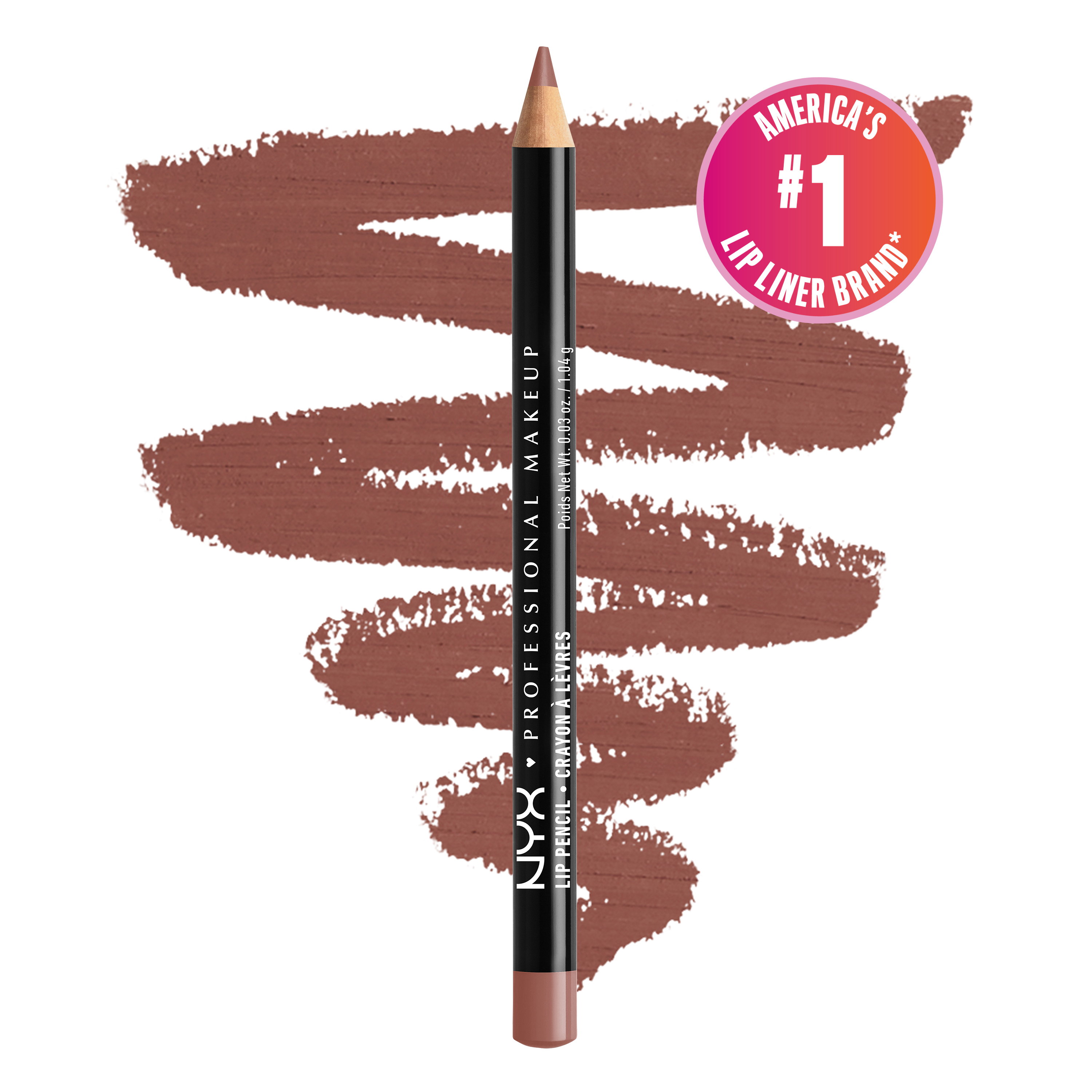 NYX Professional Makeup Slim Lip Pencil Creamy Lip Liner Mauve 6$