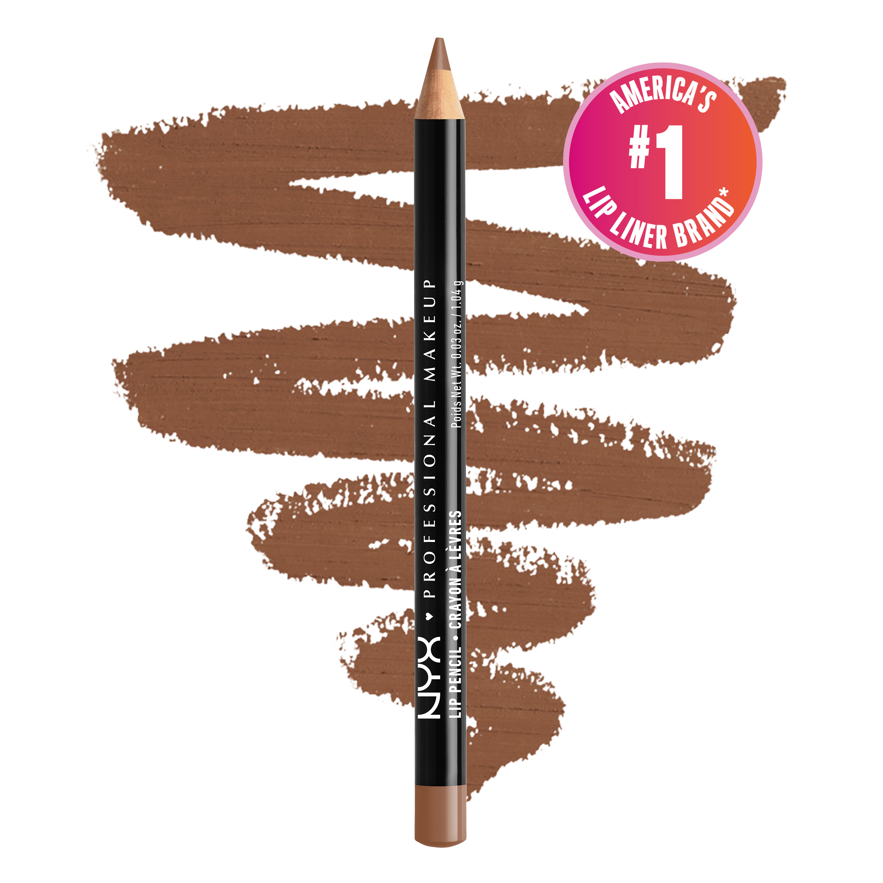 NYX Professional Makeup Slim Lip Pencil Creamy Lip Liner Nutmeg 6$