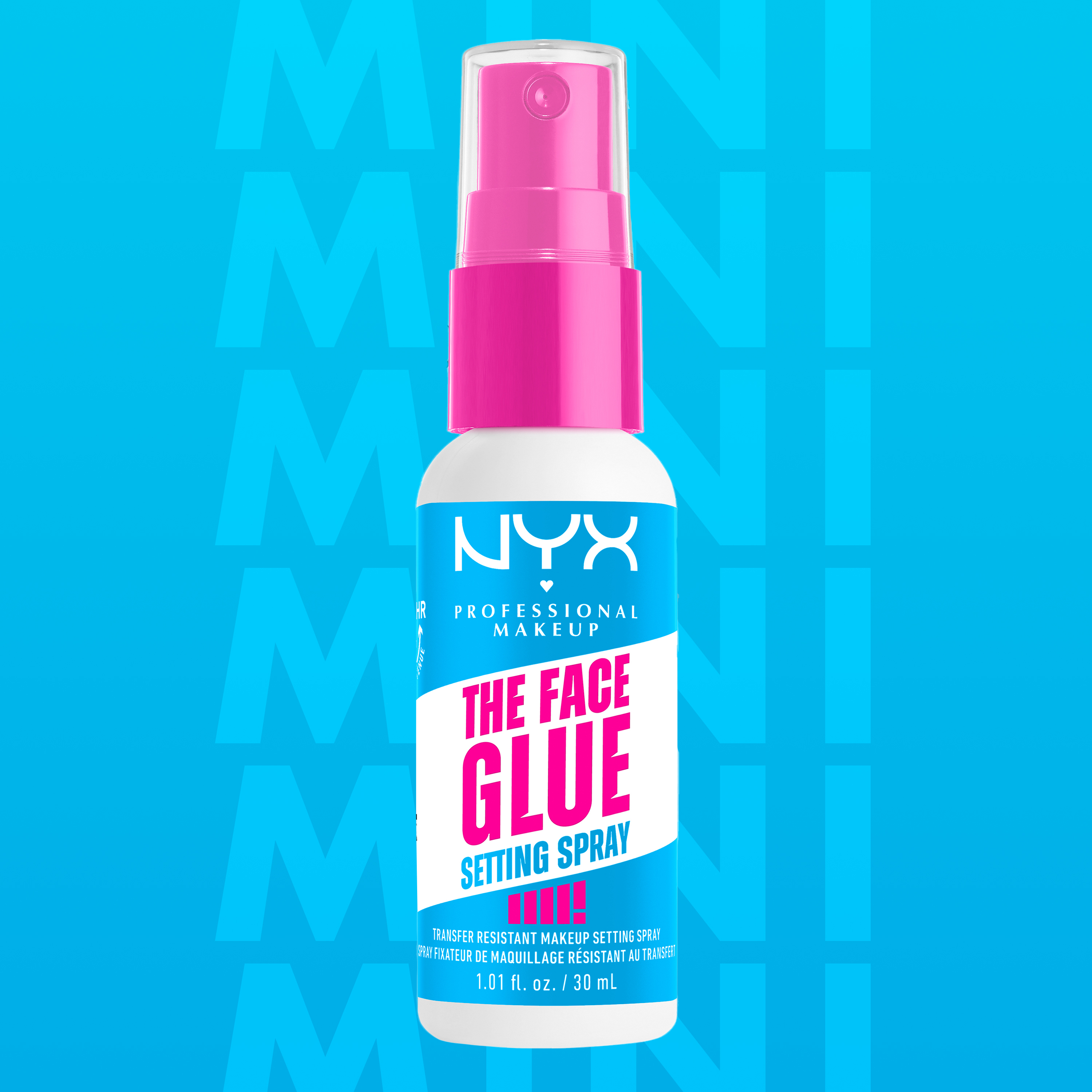 NYX Professional Makeup The Vegan Face Glue Setting Spray Face - Glue - Setting - Spray - Mini - Size 6$