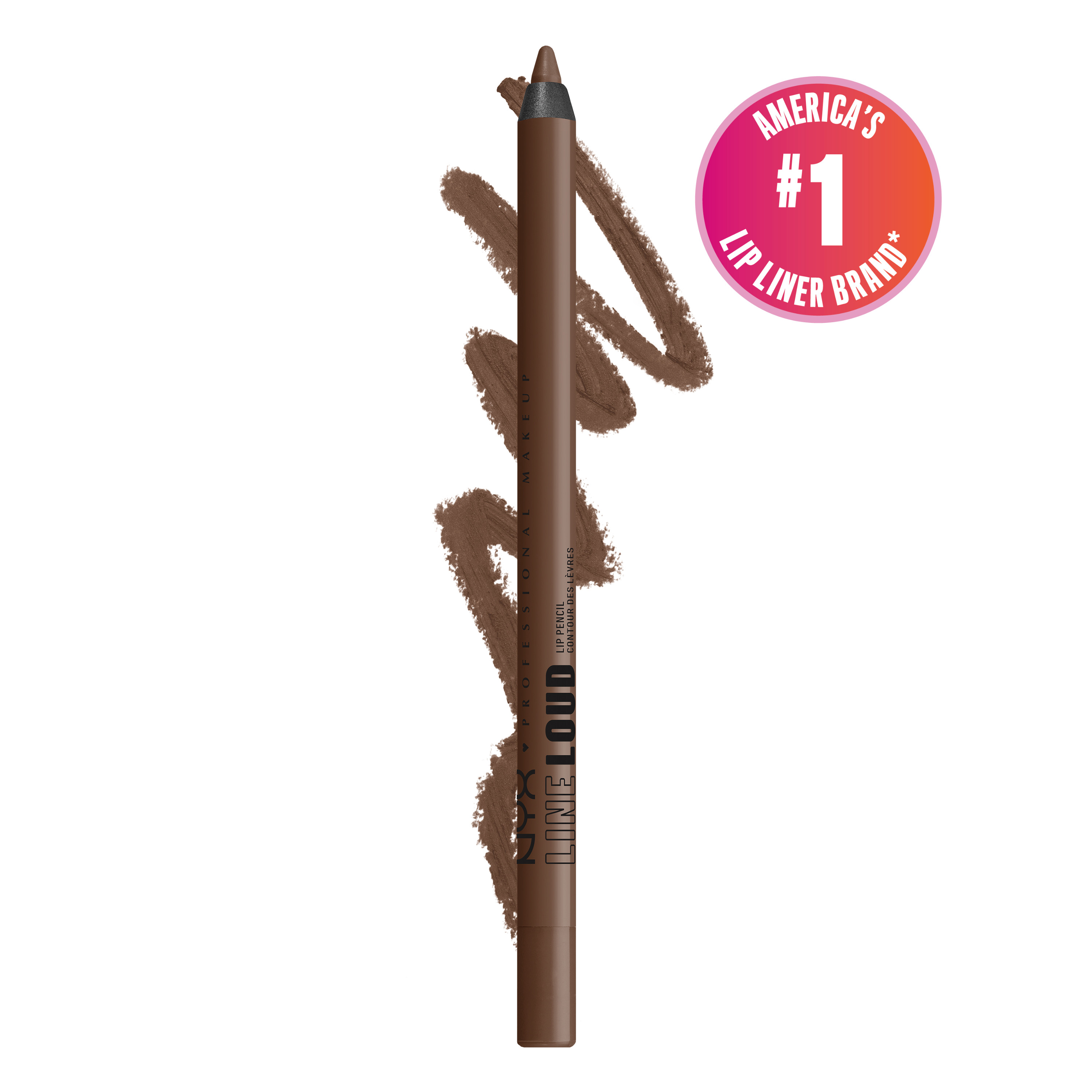 NYX Professional Makeup Lip Liner Line Loud Lip Pencil Rebel Kind 8$