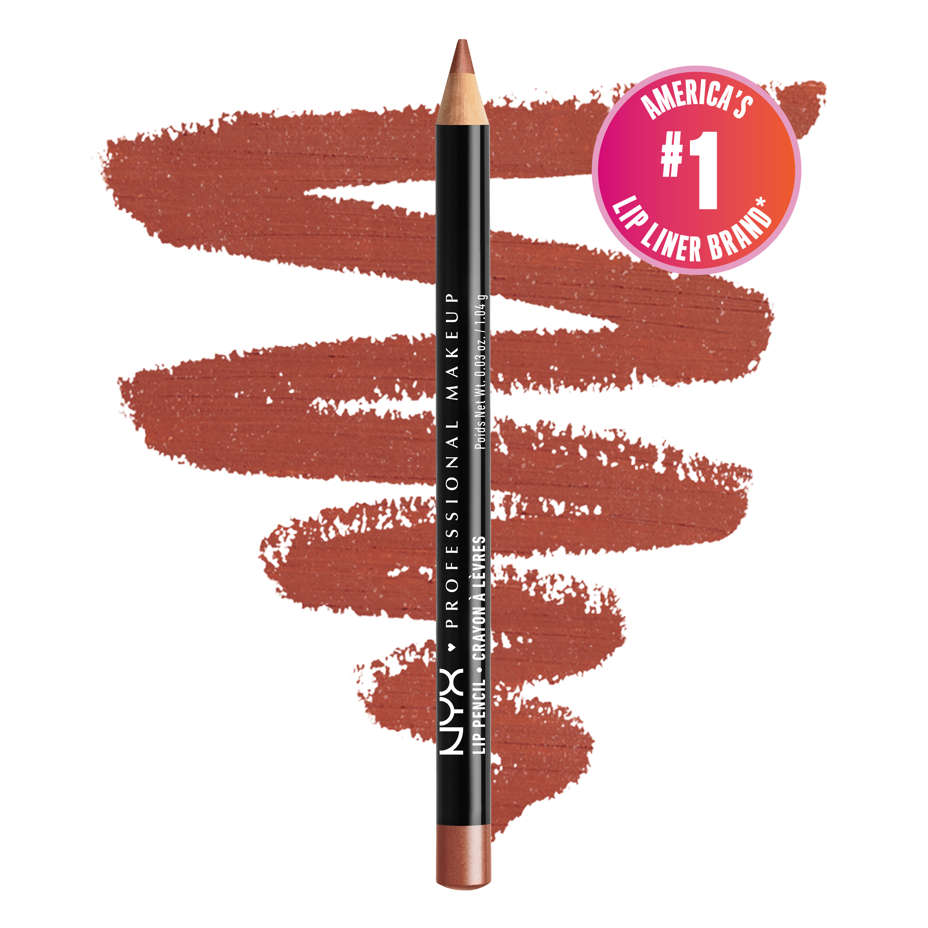 NYX Professional Makeup Slim Lip Pencil Creamy Lip Liner Ever 6$
