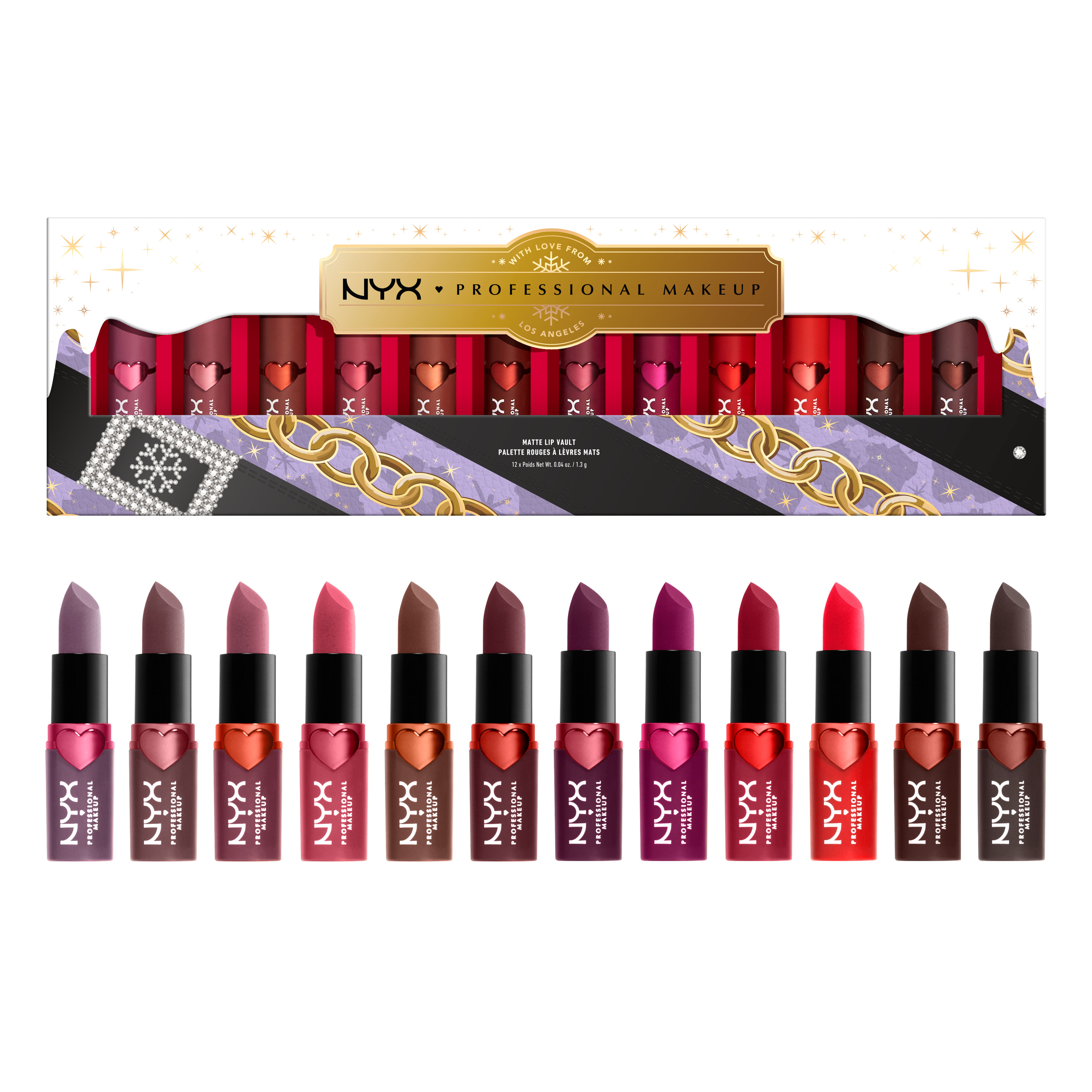 semafor tyve Resistente Limited Edition Matte Lip Vault | NYX Professional Makeup