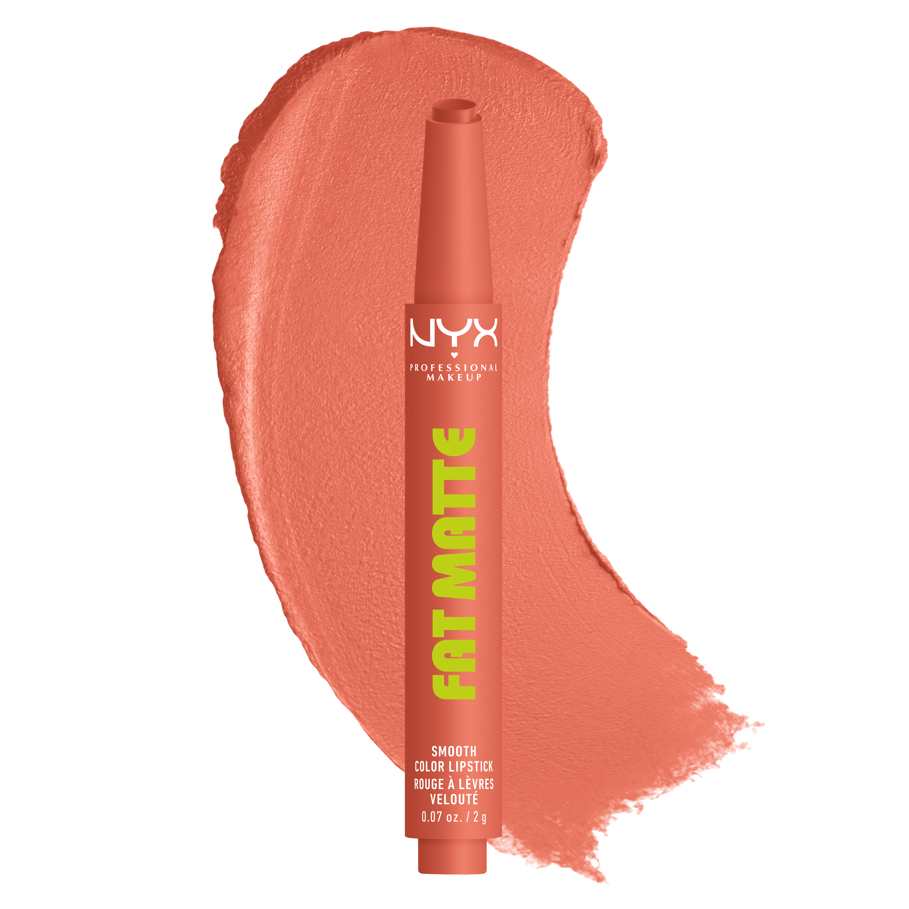 NYX Professional Makeup Matte Lipstick Pen - Fat Matte Smooth Color Lipstick Cashmere Cutie 12$