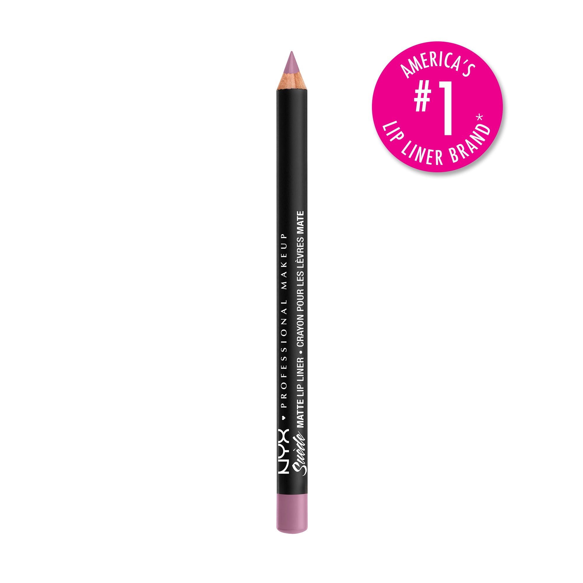 NYX Professional Makeup Suede Matte Lip Liner Pencil Violet Smoke 6$