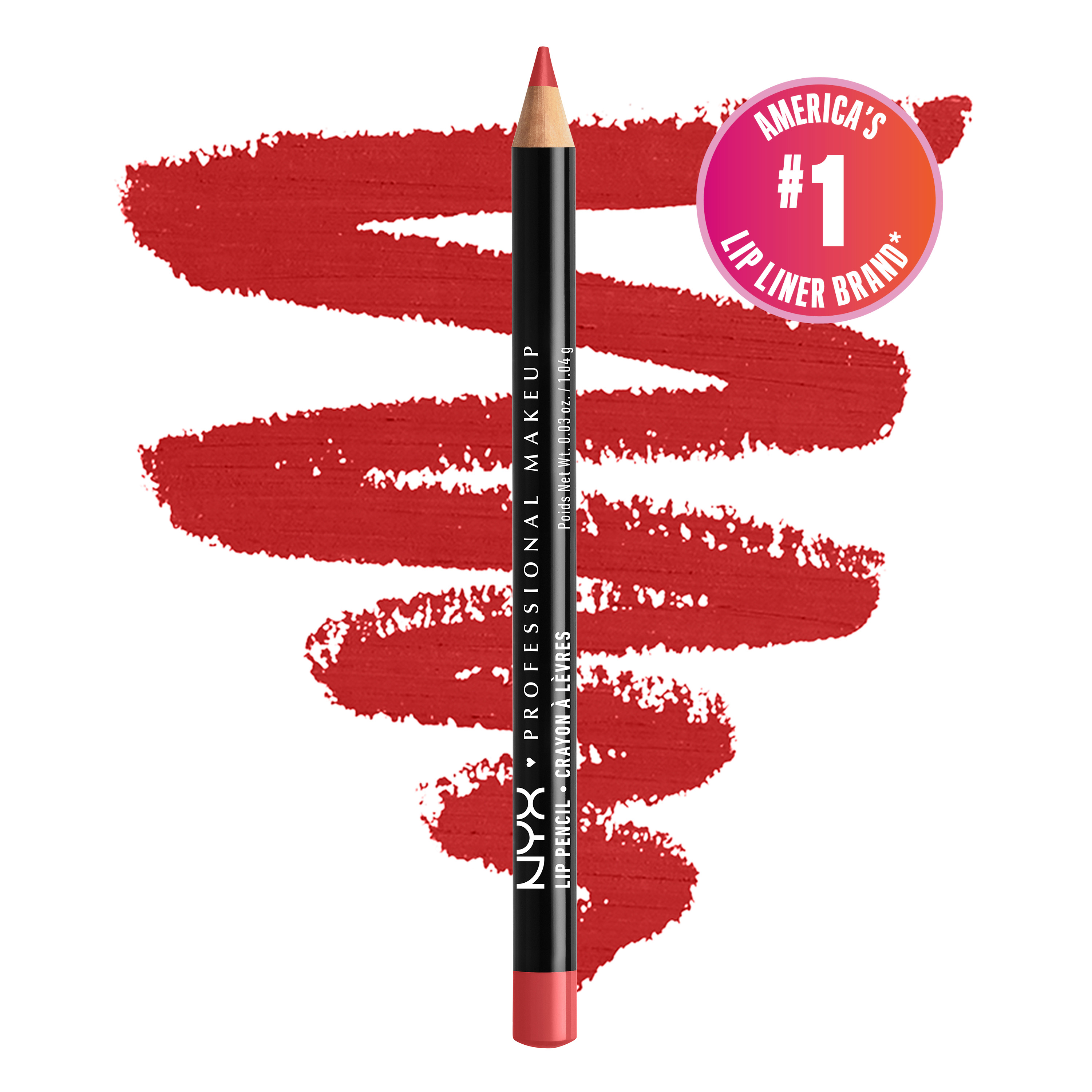 NYX Professional Makeup Slim Lip Pencil Creamy Lip Liner Cabaret 6$
