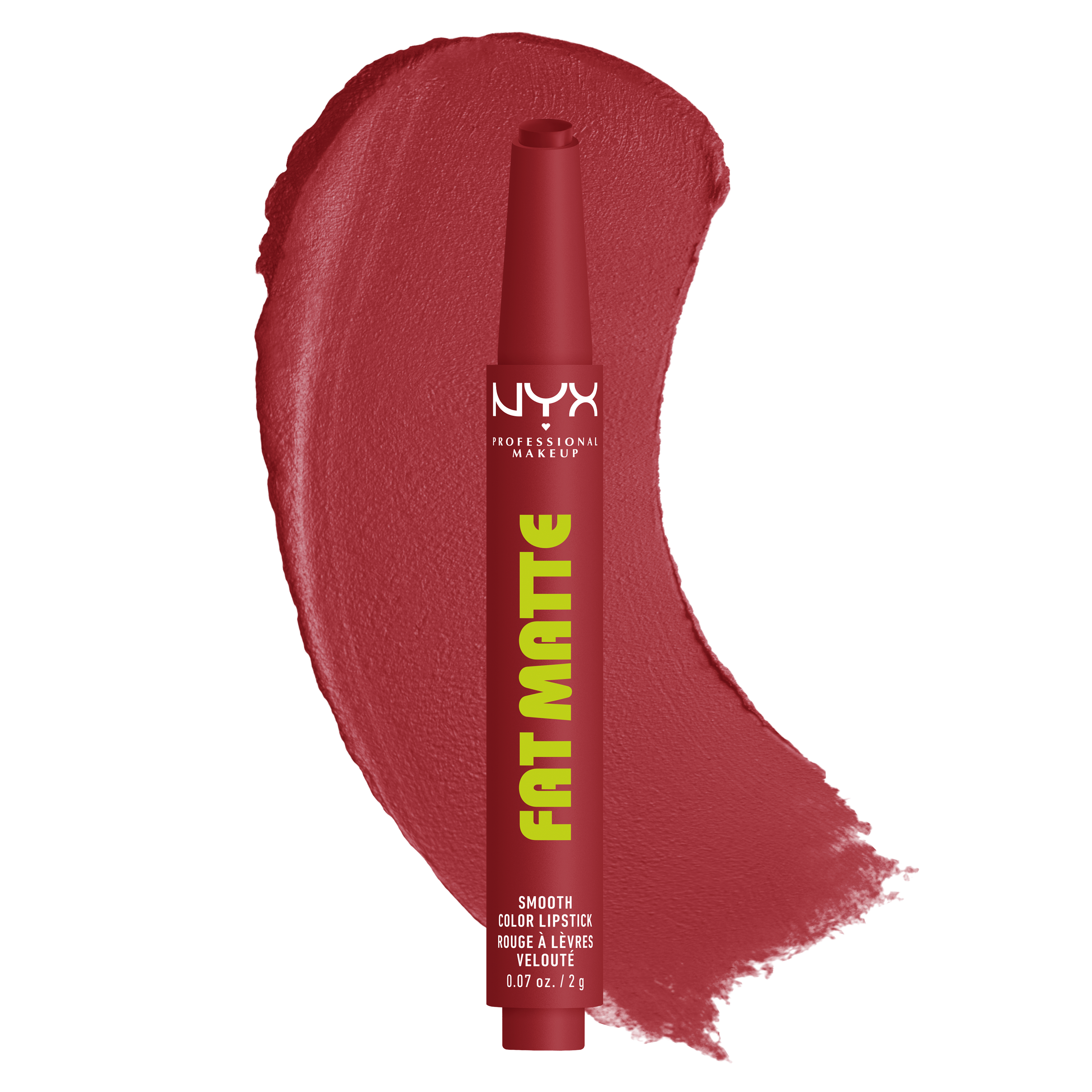 NYX Professional Makeup Matte Lipstick Pen - Fat Matte Smooth Color Lipstick Mauve Cloud 12$