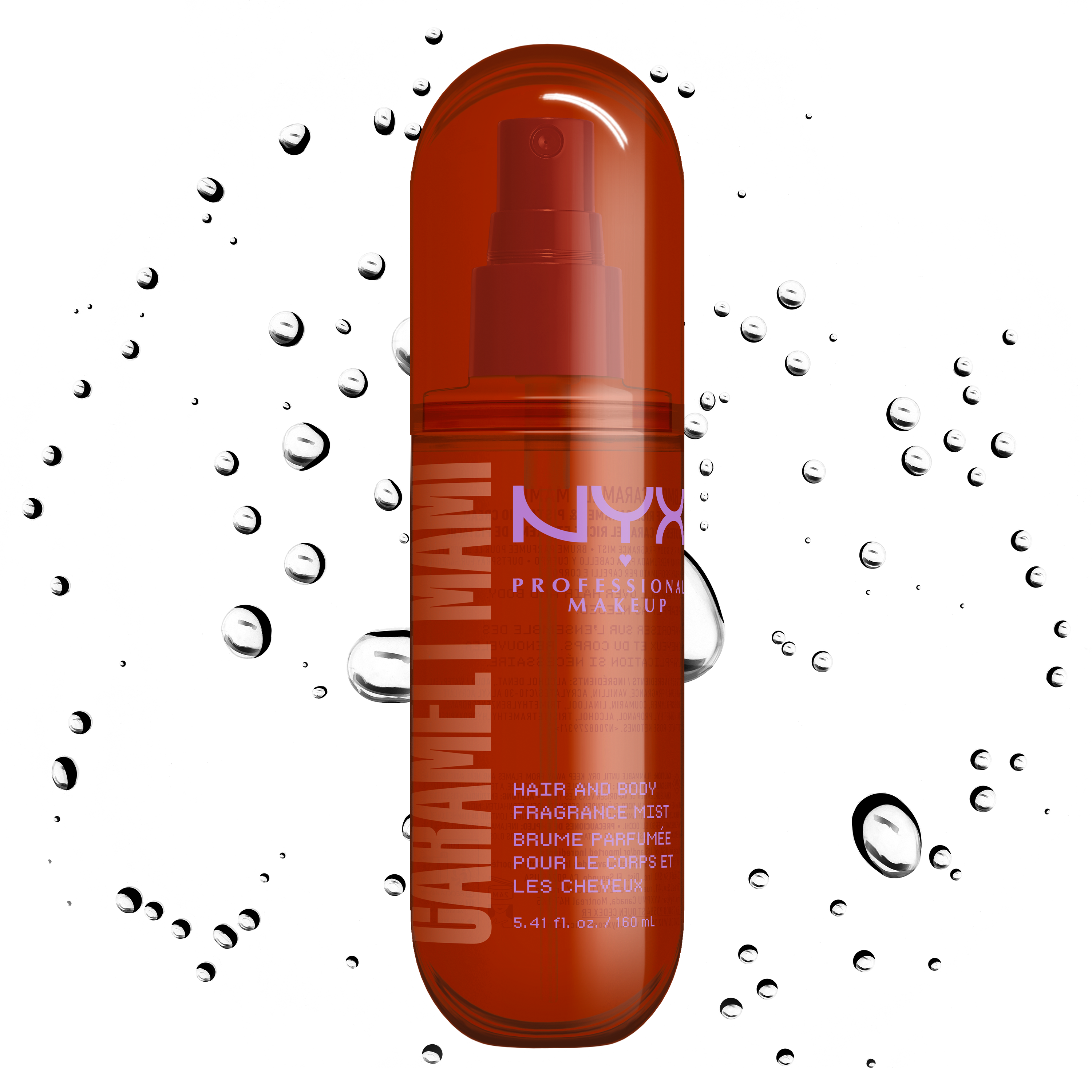 NYX Professional Makeup Caramelt Mami Hair  Body Fragrance Mist  20$